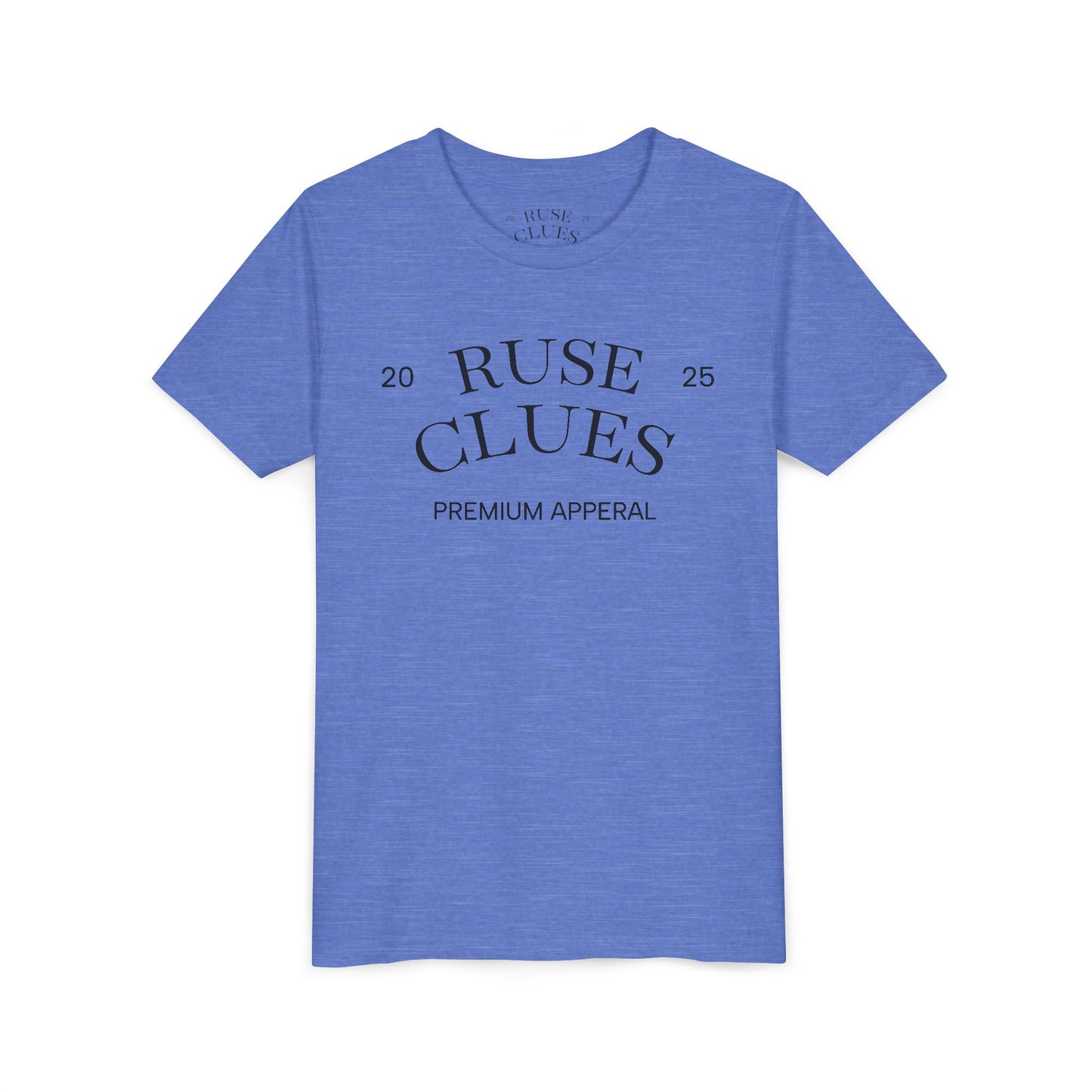 Youth Short Sleeve Ruse Clues Tee, Fun Graphic Tee, Kids Casual T-Shirt, Gift for Teens, Back to School Apparel, Summer Wear