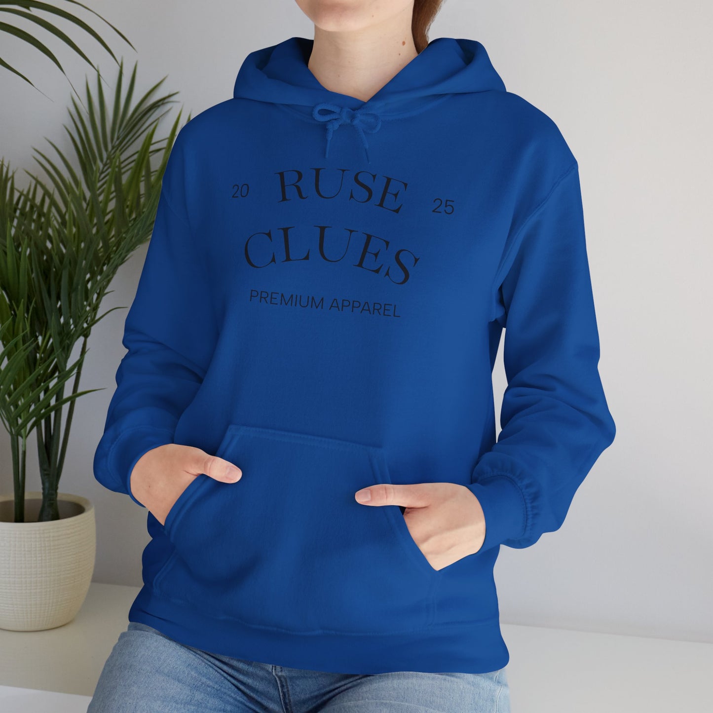 Cozy Unisex Hooded Ruse Clues Sweatshirt - Perfect for Casual Wear, Gifts, and Everyday Comfort