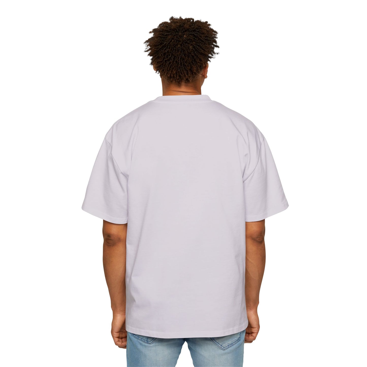 Men's Heavy Oversized Blue Print Ruse Clues Tee, Casual Fashion Shirt, Streetwear Top, Gift for Him, Comfort Tee, Everyday Wear