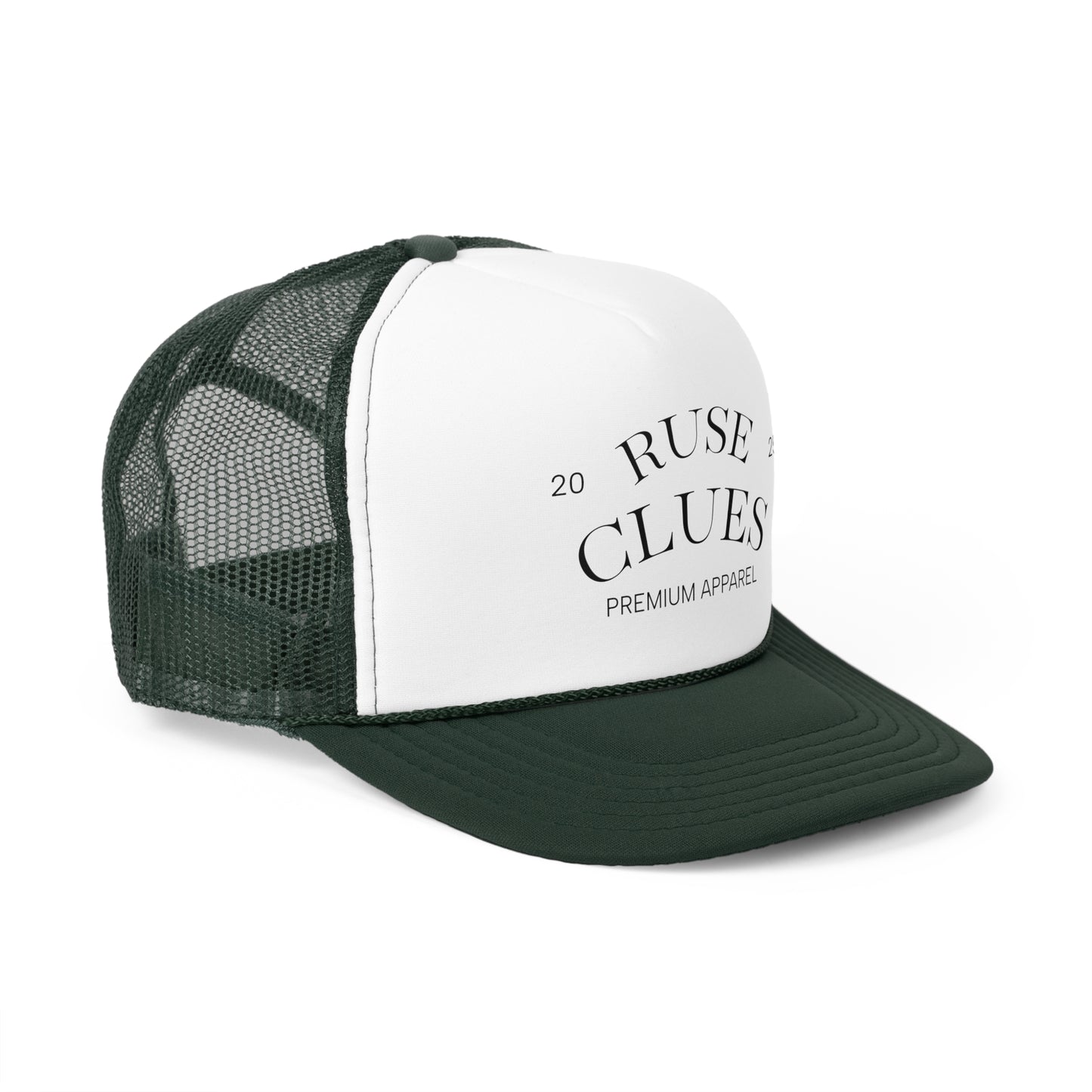Ruse Clues Trucker Caps