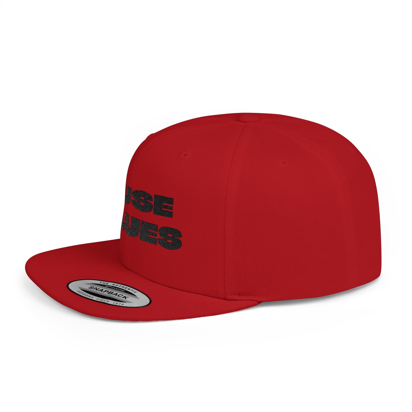 Stylish Flat Bill Snapback Ruse Clues Hat, Trendy Baseball Cap, Urban Streetwear Accessory, Perfect Gift for Men & Women