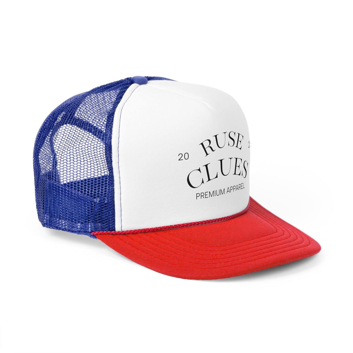 Ruse Clues Trucker Caps