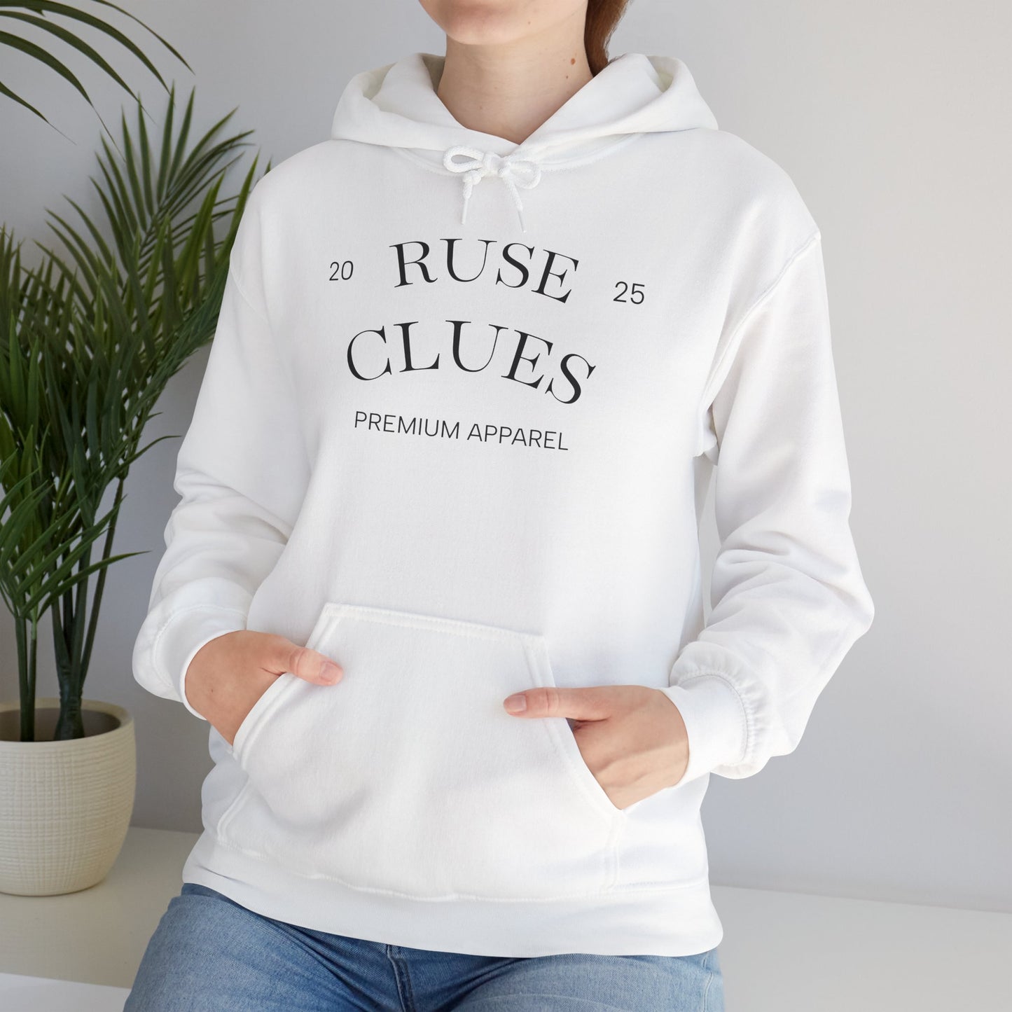 Cozy Unisex Hooded Ruse Clues Sweatshirt - Perfect for Casual Wear, Gifts, and Everyday Comfort