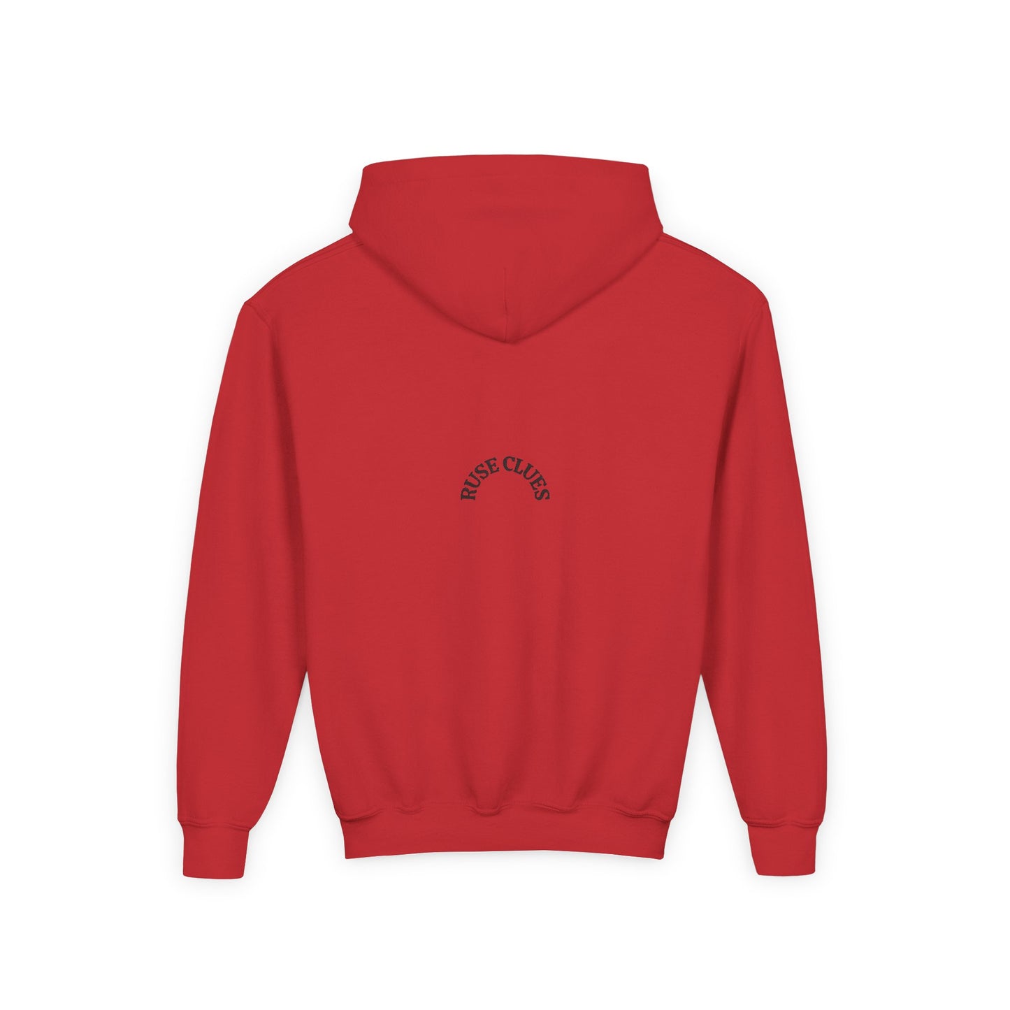 Youth Heavy Blend Hooded Ruse Clues Sweatshirt - Comfortable, Cozy, Ideal for Lazy Days, Perfect for Fall and Winter, Great Gift for Teens, Casual Wear