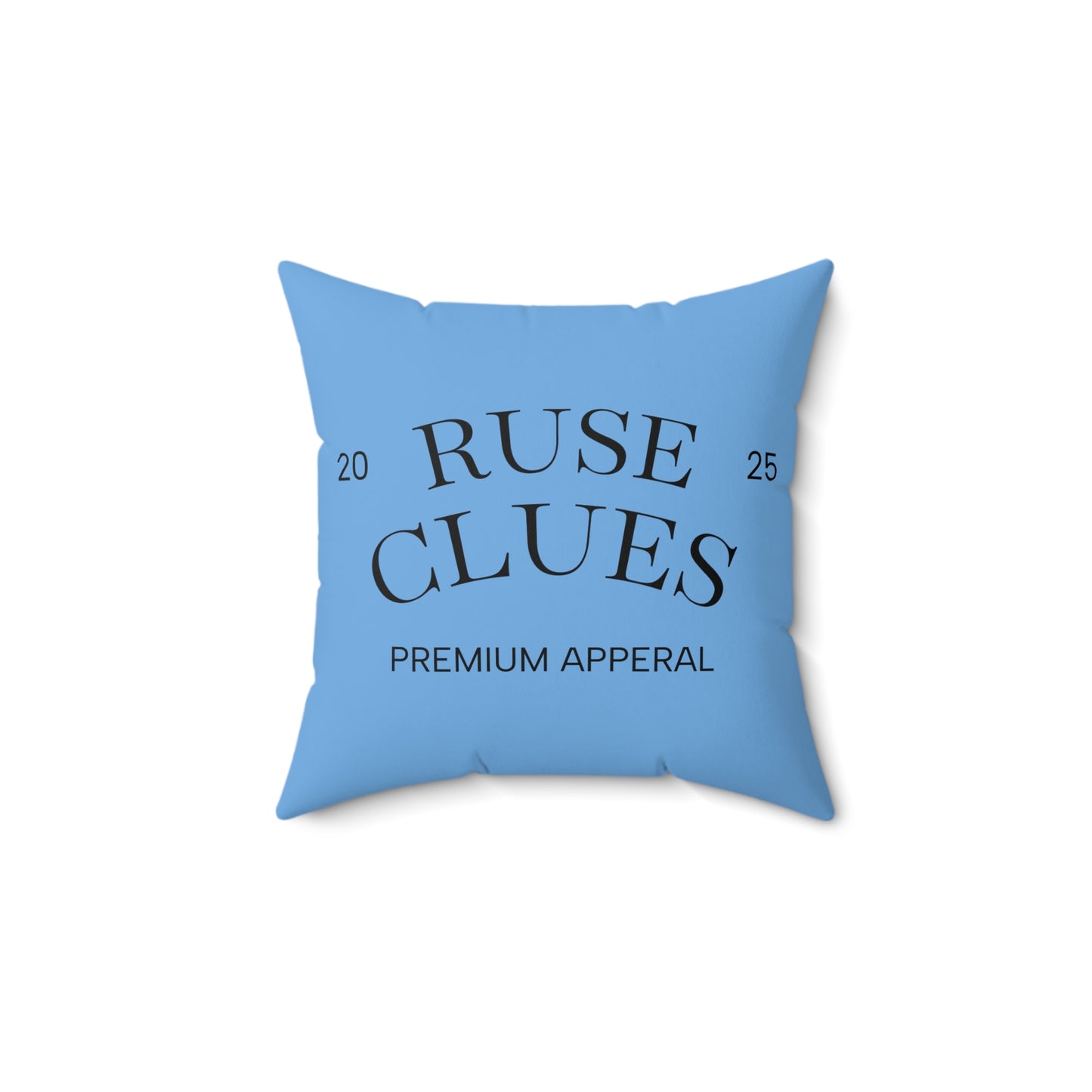 Chic Minimalist Decorative Ruse Clues Pillow, Modern Home Decor, Statement Cushion, Cozy Throw Pillow, Gift for Housewarming, Stylish Accent