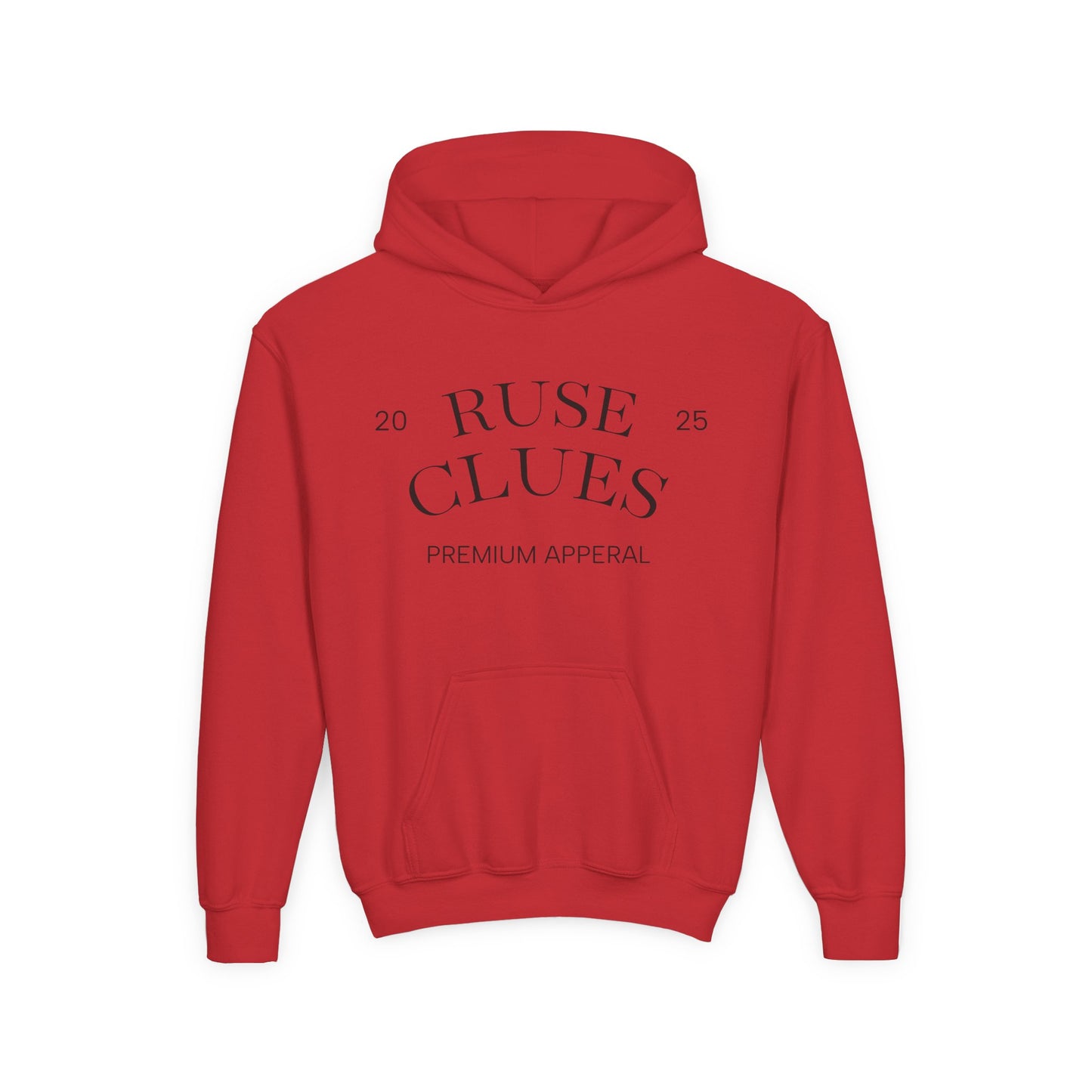 Youth Heavy Blend Hooded Ruse Clues Sweatshirt