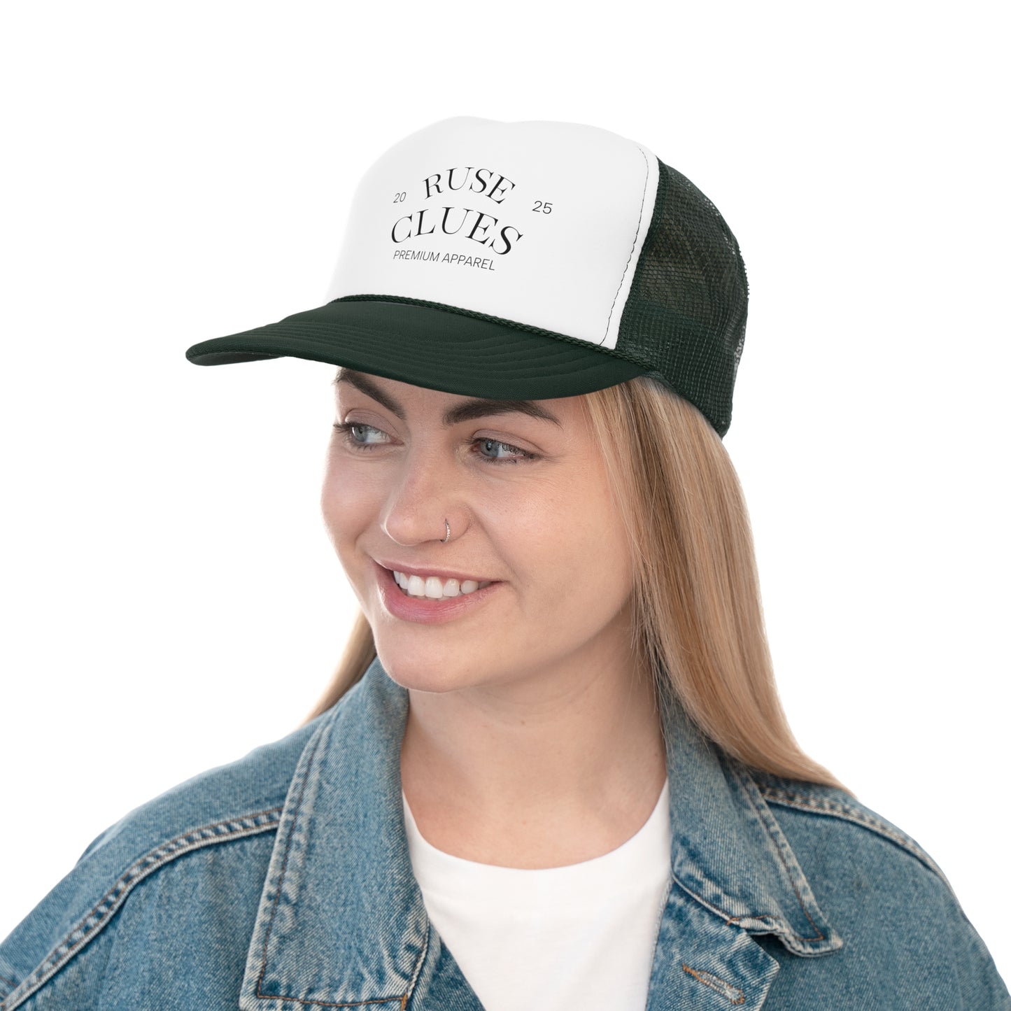 Ruse Clues Trucker Caps