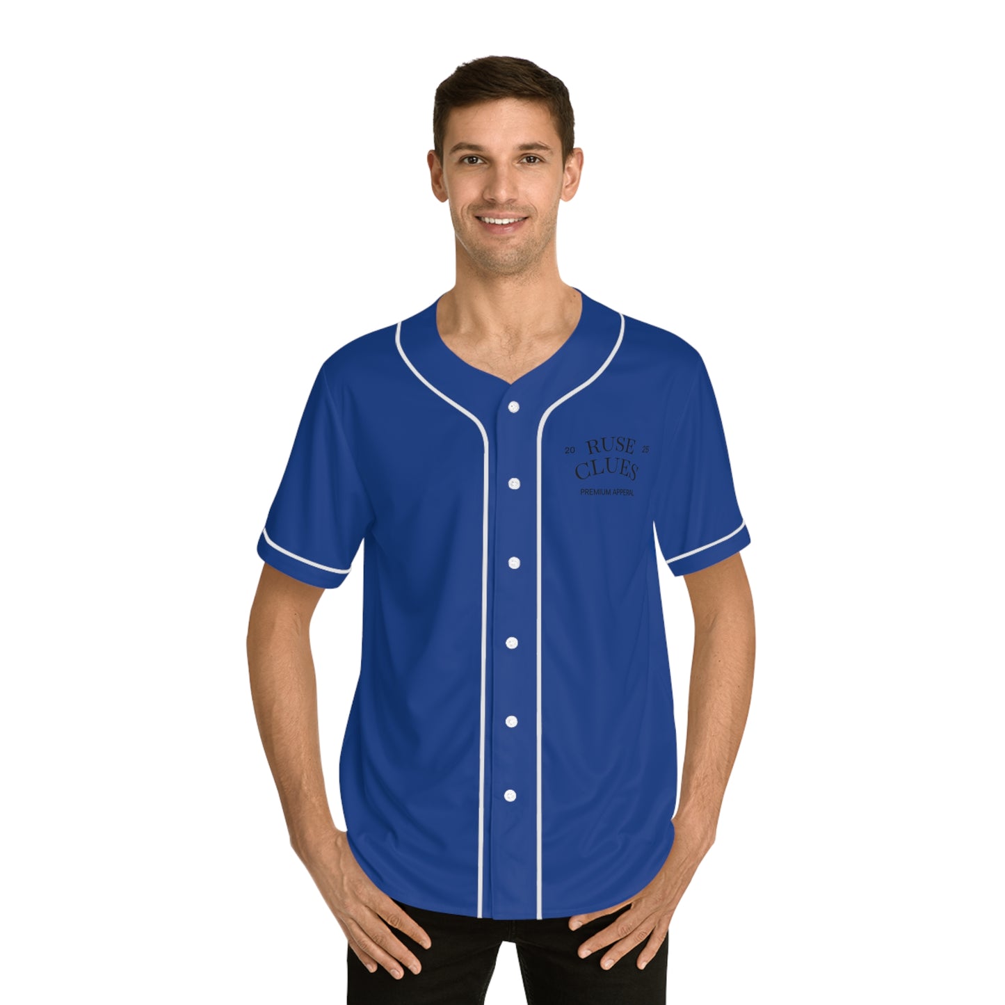 Men's Baseball Ruse Clues Jersey - Premium Style for Sports Lovers, Great for Game Days, Gifts, Casual Wear, Team Spirit, Summer Fun