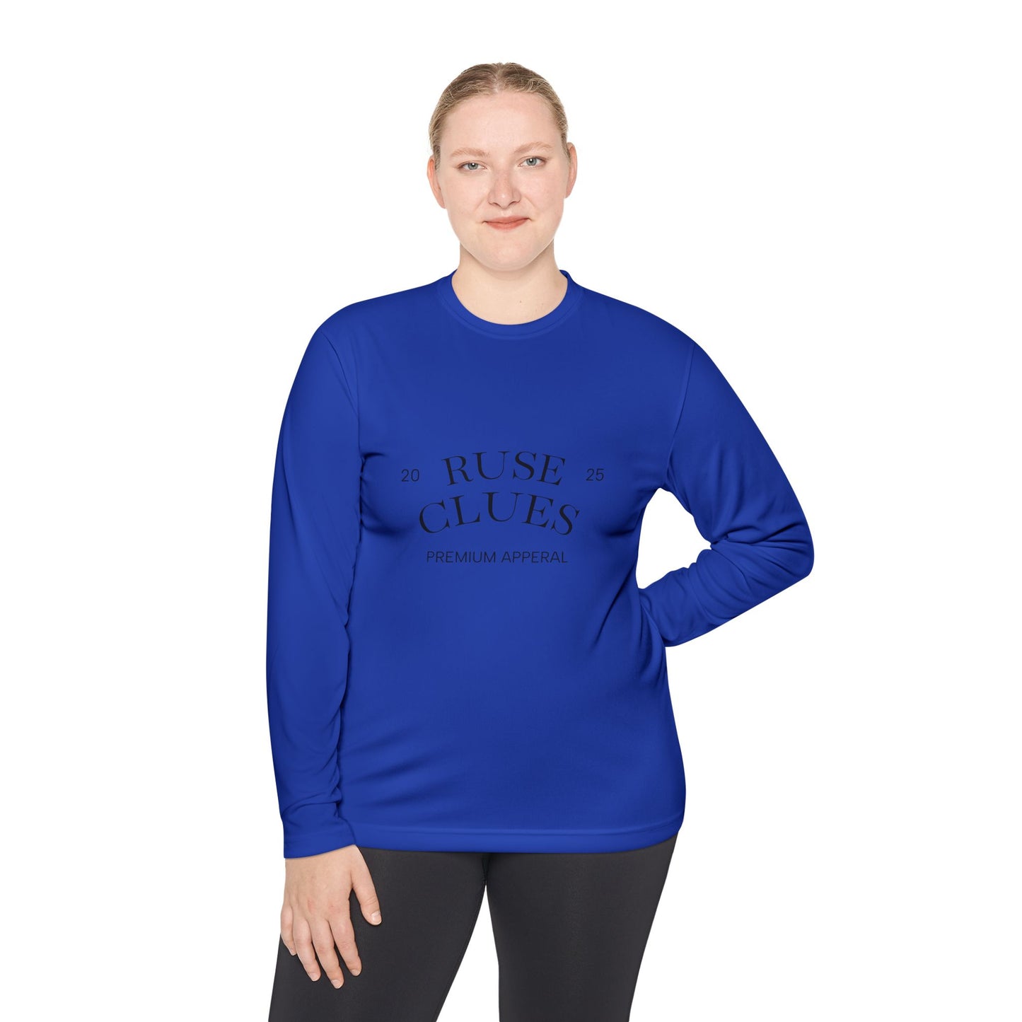 Women's Lightweight Long Sleeve Ruse Clues Tee - Premium Apparel for Everyday Style, Casual Wear, Gifts for Friends, Layering Piece, Trendy Fashion