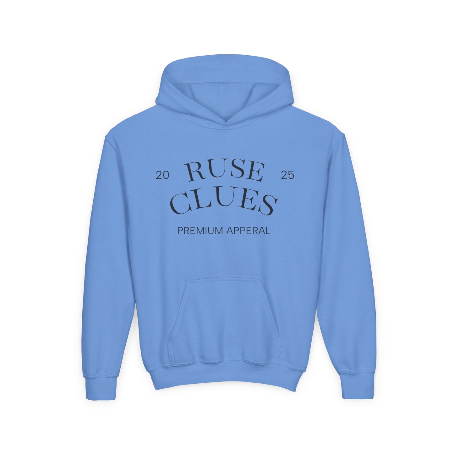 Youth Heavy Blend Hooded Ruse Clues Sweatshirt
