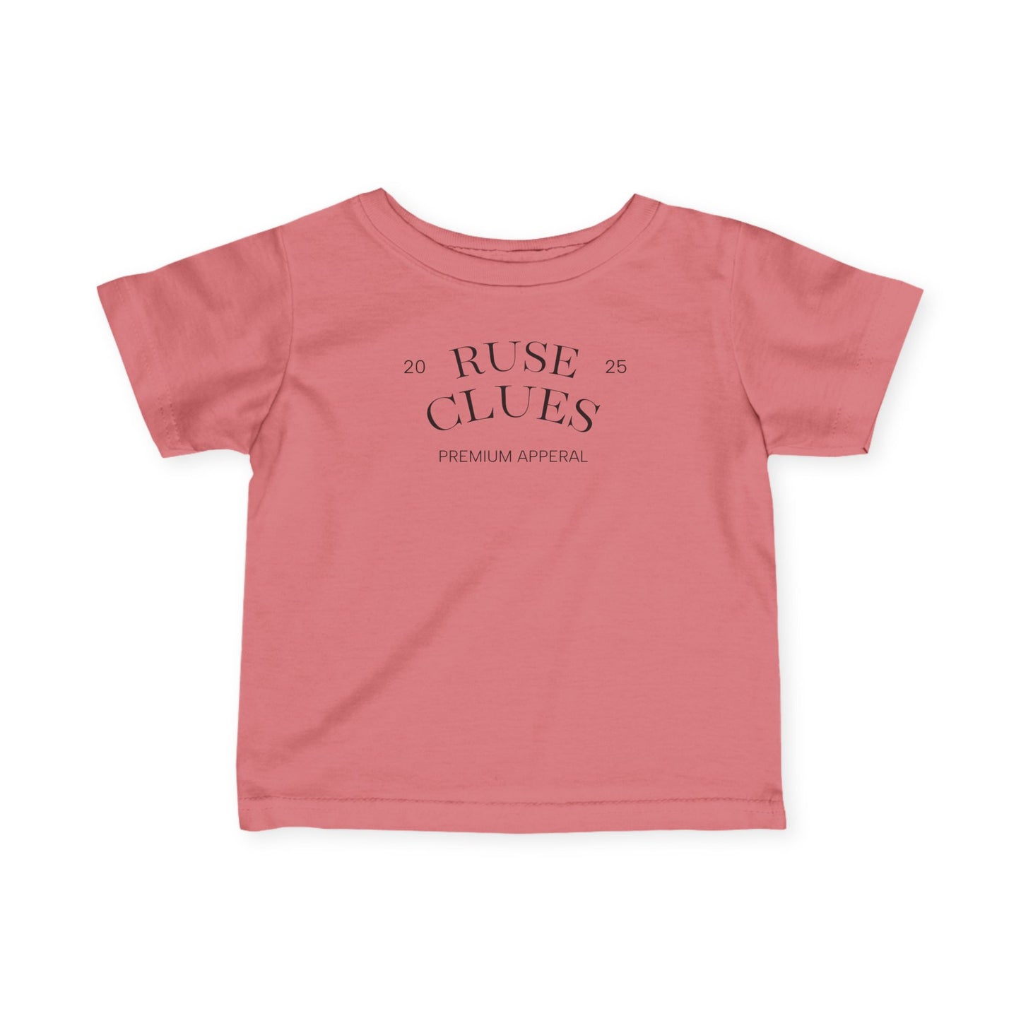 Infant Fine Jersey Tee - Ruse Clues, Cute Baby Shirt, Toddler Outfit, Gift for New Parents, Baby Shower Essential, Toddler Clothing