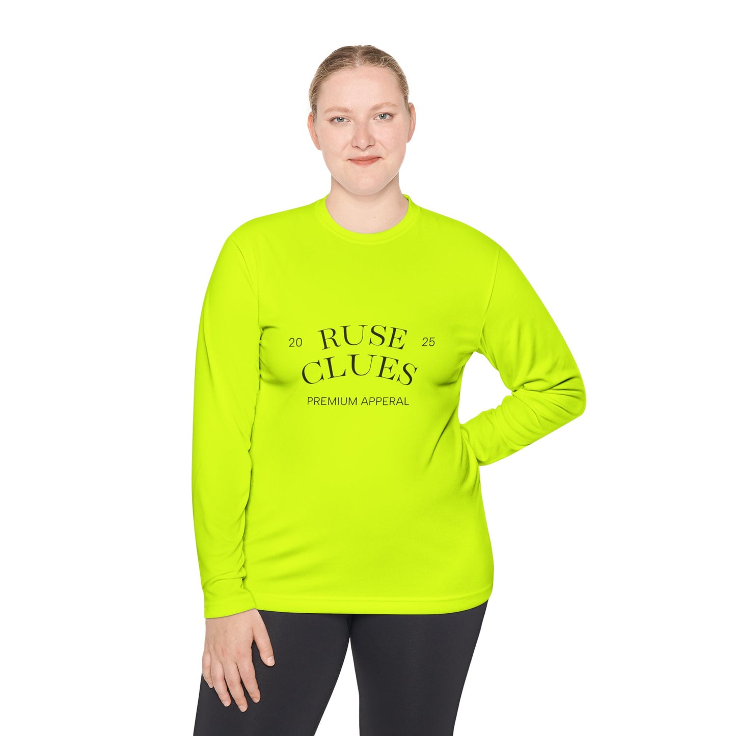Women's Lightweight Long Sleeve Ruse Clues Tee - Premium Apparel for Everyday Style, Casual Wear, Gifts for Friends, Layering Piece, Trendy Fashion