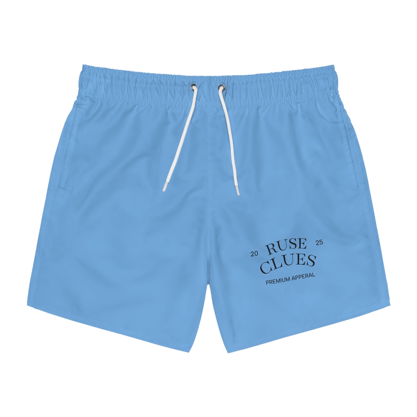 Cool & Comfy Ruse Clues Swim Trunks | Summer Beachwear, Lake Day Essential, Vacation Must-Have, Gift for Dad, Pool Party Style