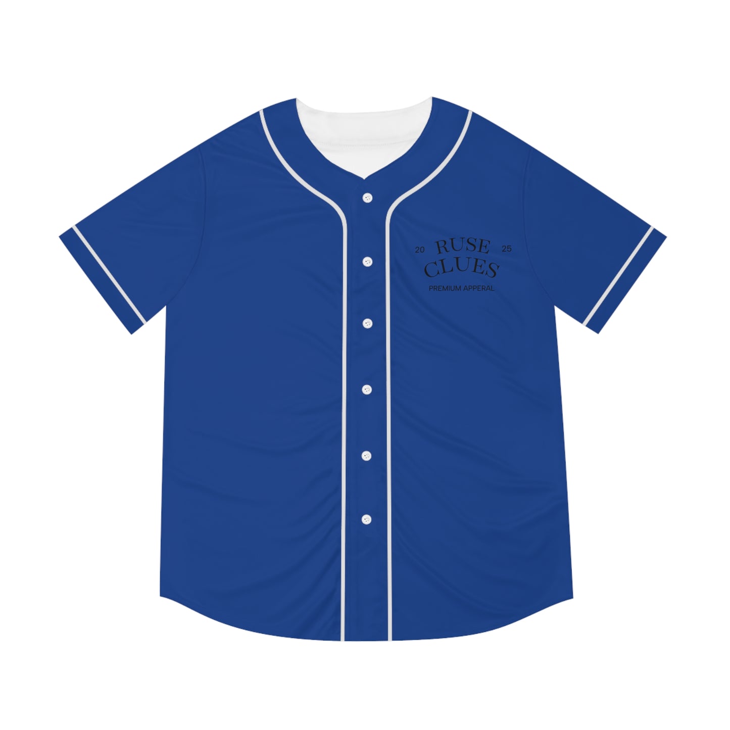 Men's Baseball Ruse Clues Jersey - Premium Style for Sports Lovers, Great for Game Days, Gifts, Casual Wear, Team Spirit, Summer Fun