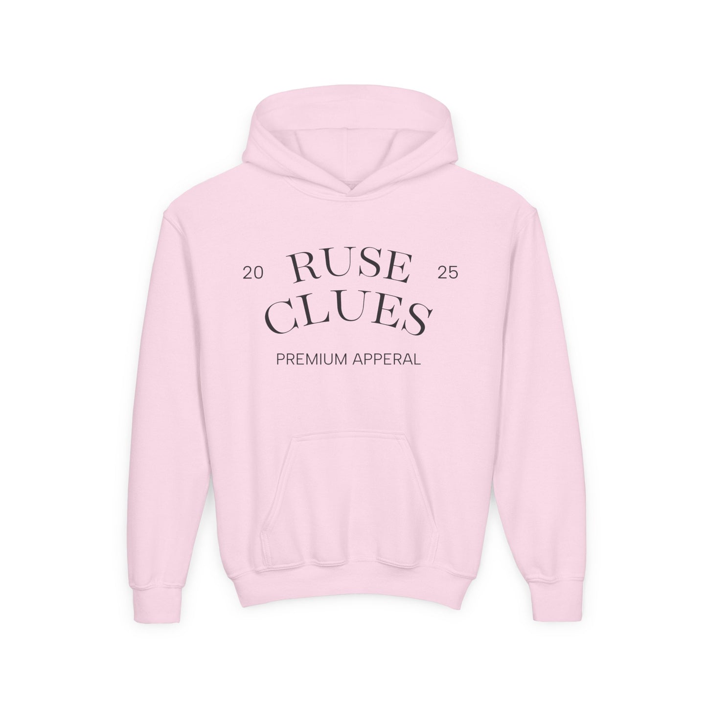 Youth Heavy Blend Hooded Ruse Clues Sweatshirt
