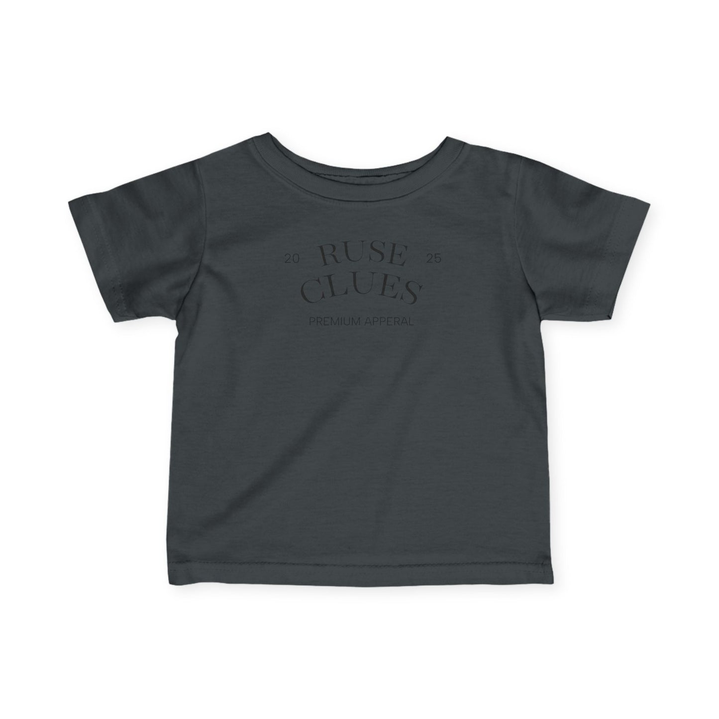 Infant Fine Jersey Tee - Ruse Clues, Cute Baby Shirt, Toddler Outfit, Gift for New Parents, Baby Shower Essential, Toddler Clothing
