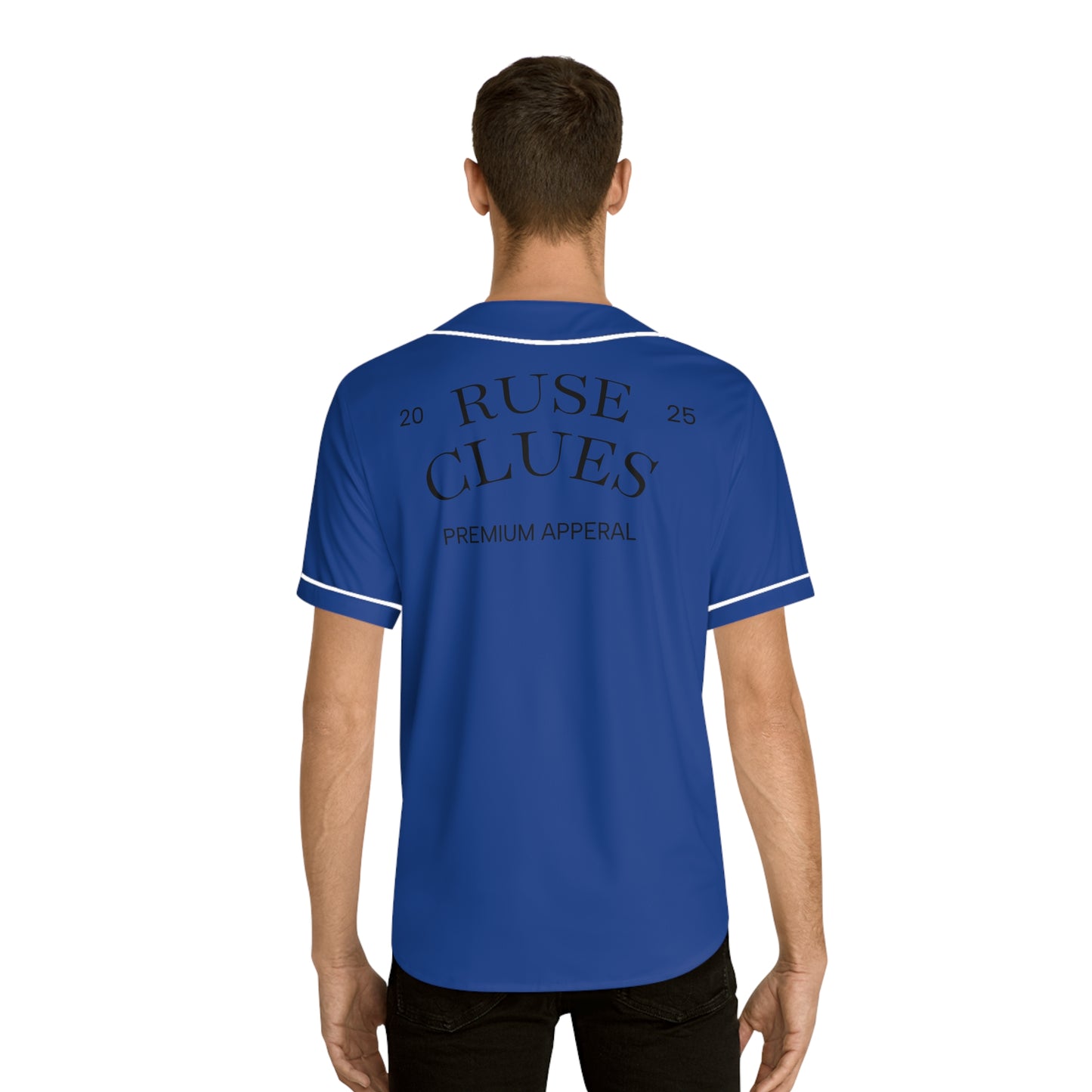 Men's Baseball Ruse Clues Jersey - Premium Style for Sports Lovers, Great for Game Days, Gifts, Casual Wear, Team Spirit, Summer Fun