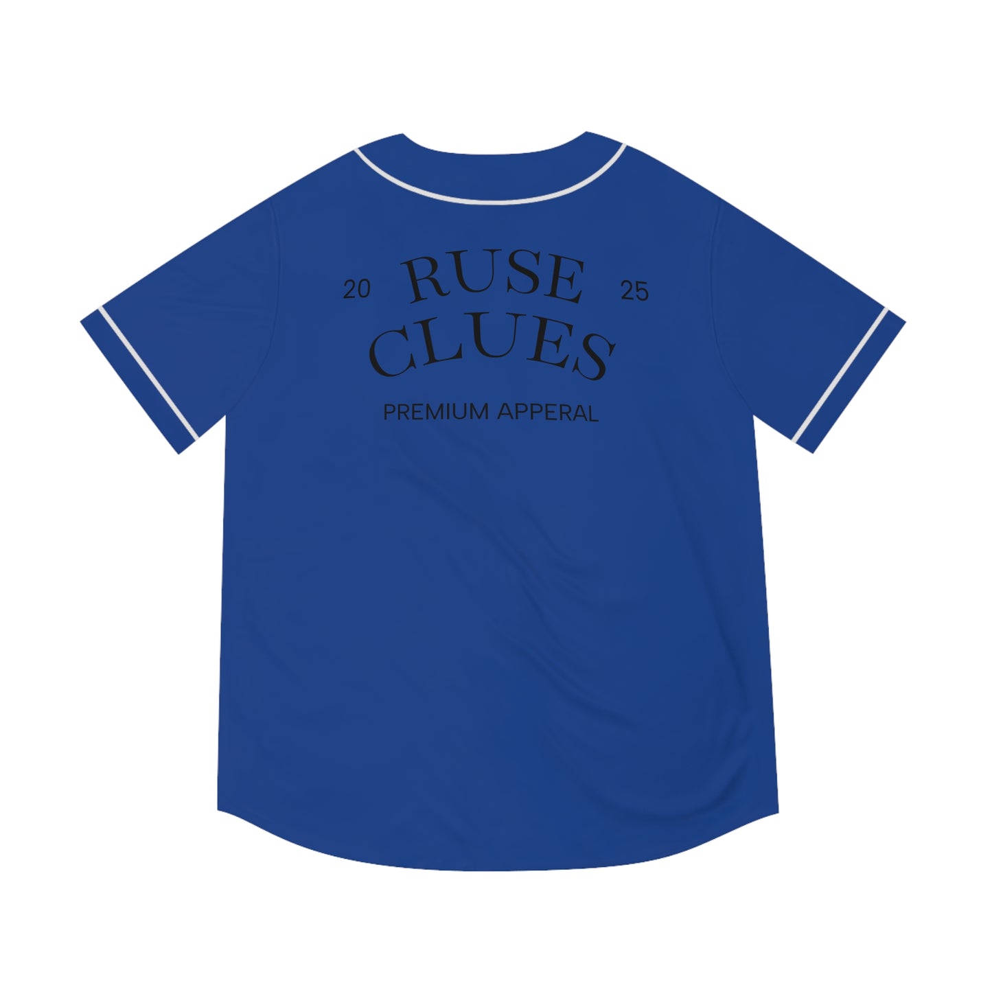 Men's Baseball Ruse Clues Jersey - Premium Style for Sports Lovers, Great for Game Days, Gifts, Casual Wear, Team Spirit, Summer Fun