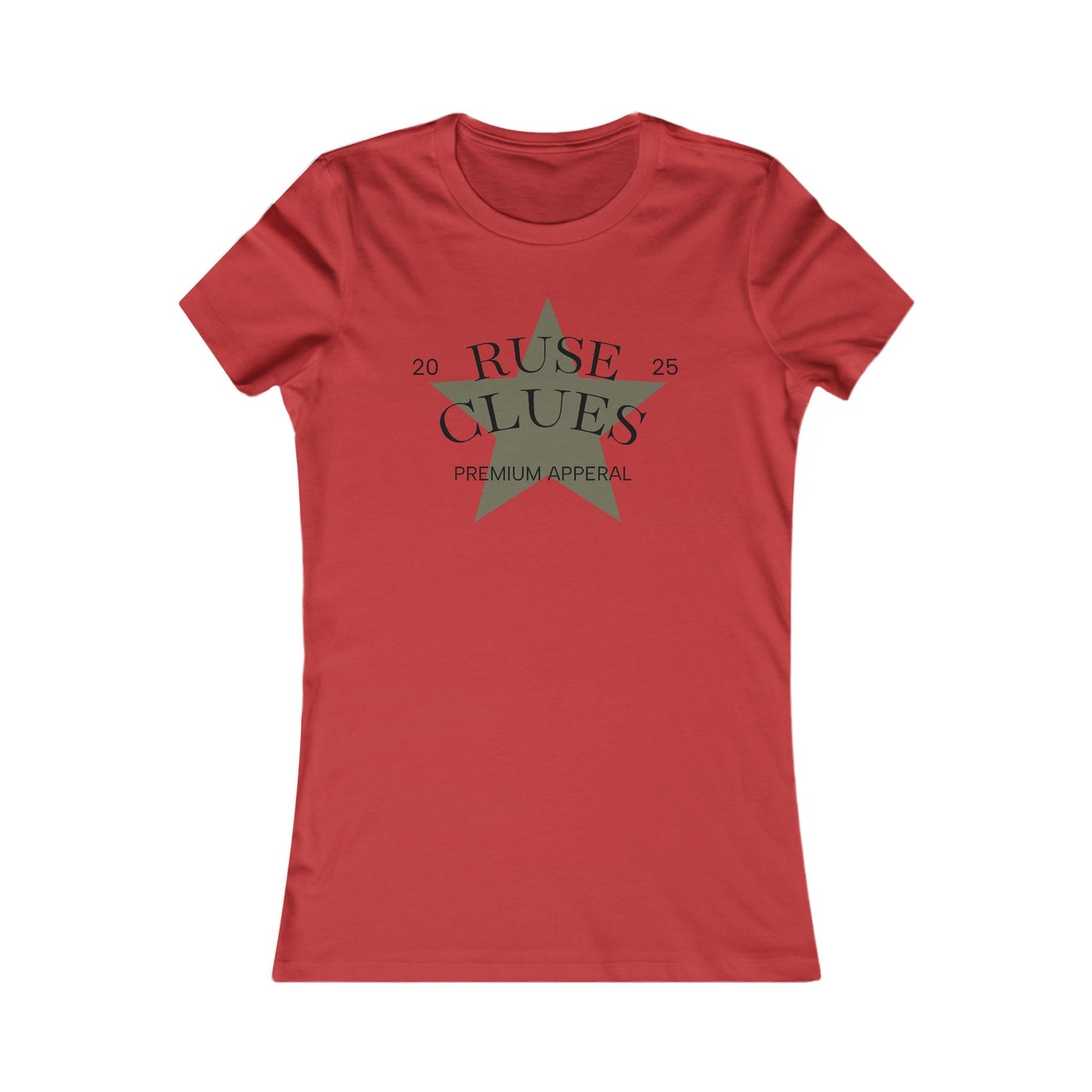 Trendy Graphic Ruse Clues Tee for Women, Casual Everyday Shirt, Perfect for Gifts, Fashionable Wear, Great for Parties
