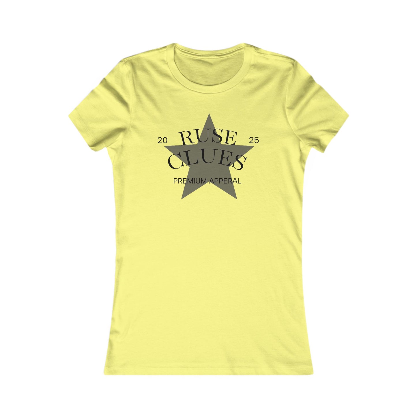 Trendy Graphic Ruse Clues Tee for Women, Casual Everyday Shirt, Perfect for Gifts, Fashionable Wear, Great for Parties