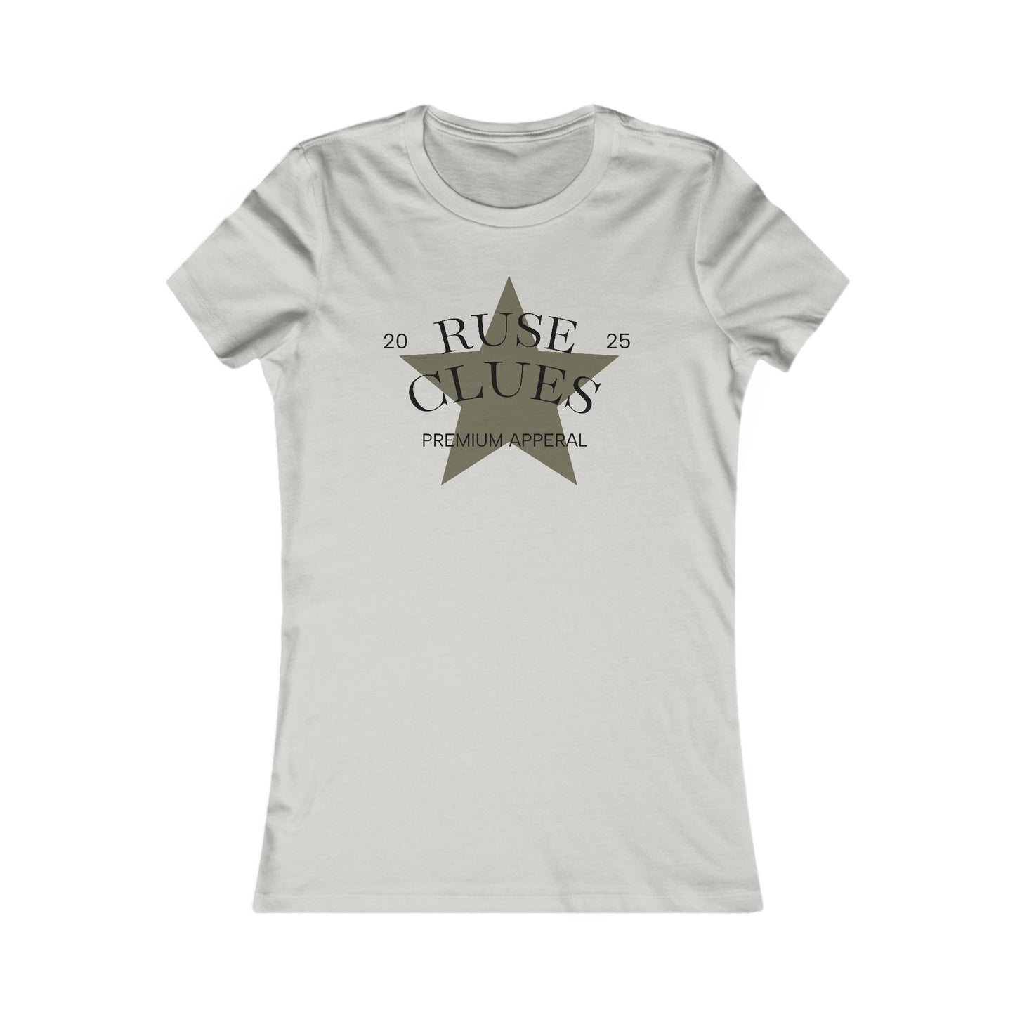Trendy Graphic Ruse Clues Tee for Women, Casual Everyday Shirt, Perfect for Gifts, Fashionable Wear, Great for Parties