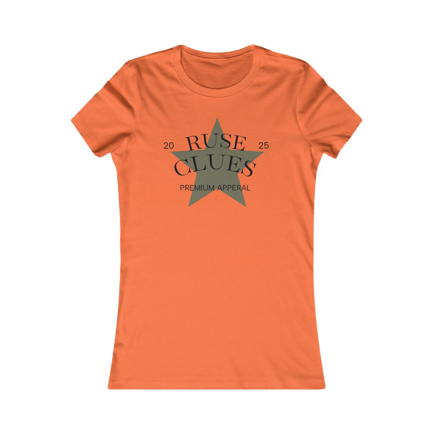 Trendy Graphic Ruse Clues Tee for Women, Casual Everyday Shirt, Perfect for Gifts, Fashionable Wear, Great for Parties