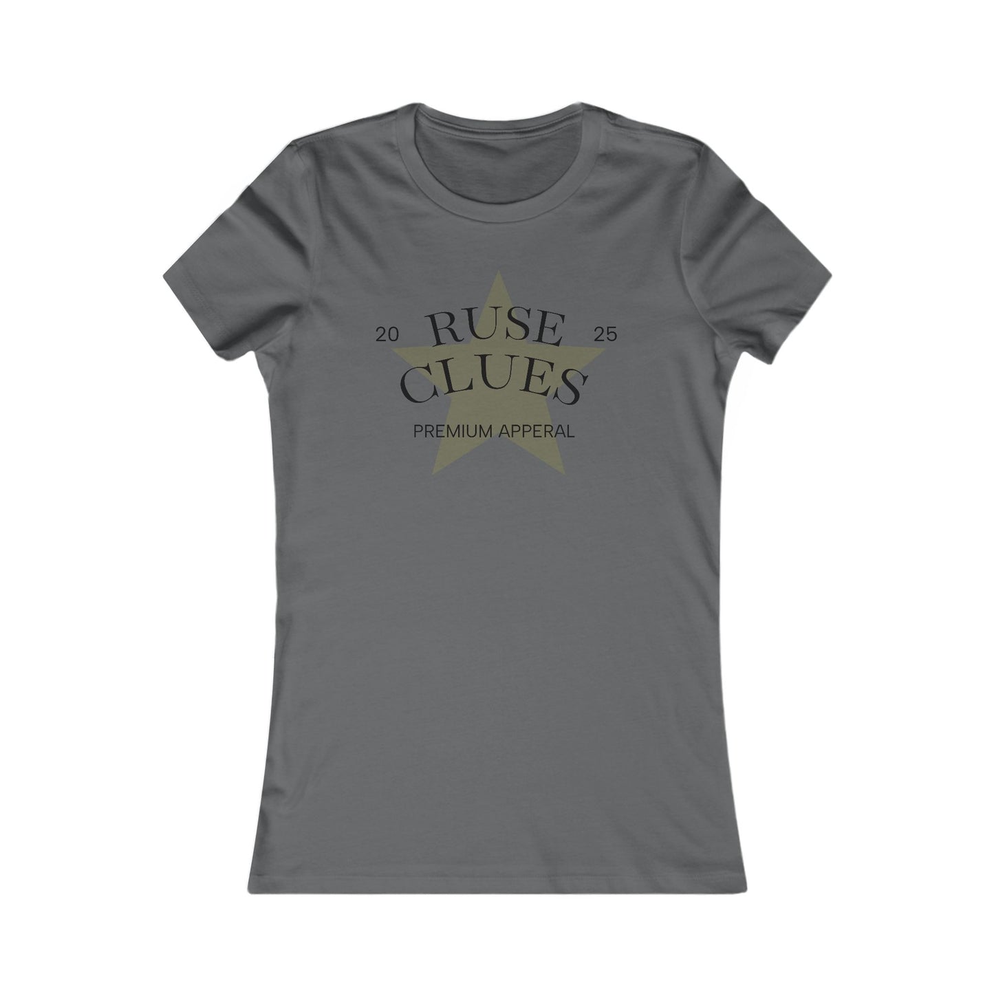 Trendy Graphic Ruse Clues Tee for Women, Casual Everyday Shirt, Perfect for Gifts, Fashionable Wear, Great for Parties