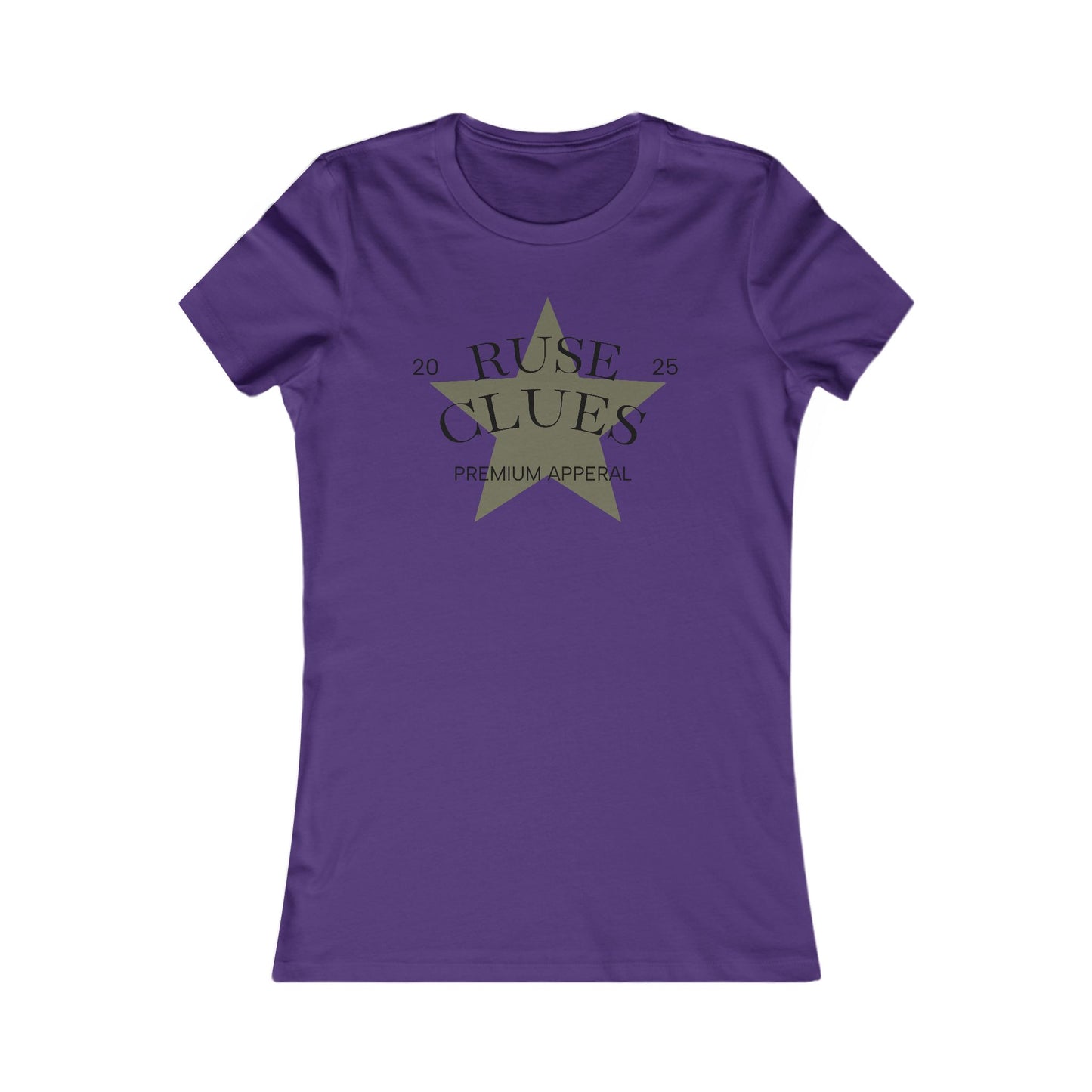 Trendy Graphic Ruse Clues Tee for Women, Casual Everyday Shirt, Perfect for Gifts, Fashionable Wear, Great for Parties