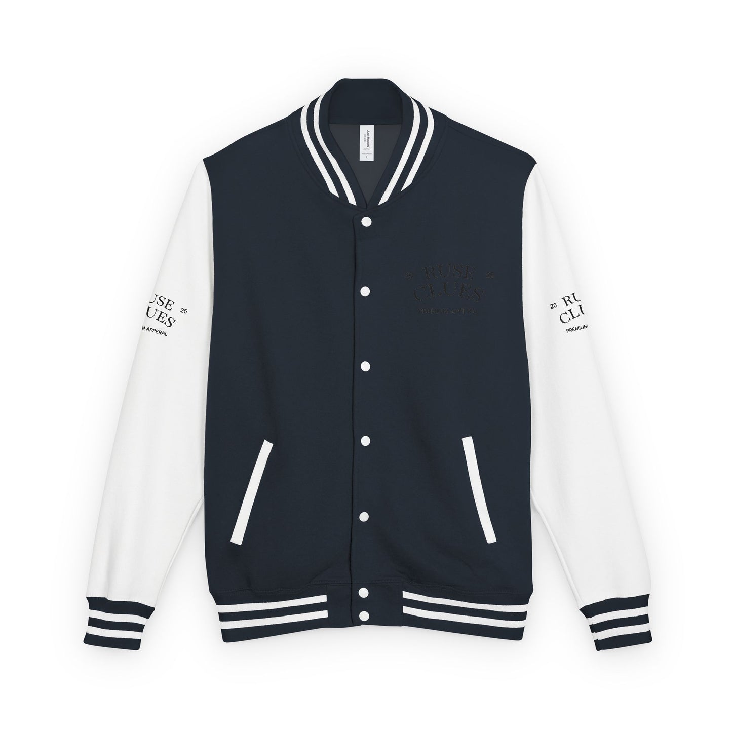 Unisex Heavyweight Ruse Clues Letterman Jacket, Vintage Style Varsity Jacket, Customizable College Jacket, Trendy Sportswear, Perfect Gift for [...]