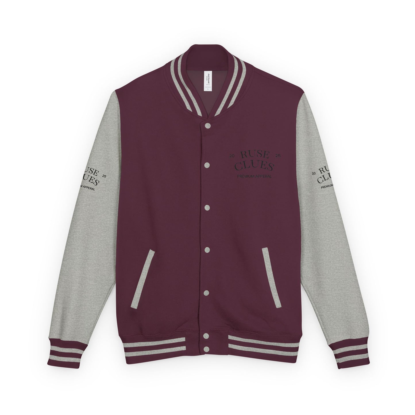 Unisex Heavyweight Ruse Clues Letterman Jacket, Vintage Style Varsity Jacket, Customizable College Jacket, Trendy Sportswear, Perfect Gift for [...]