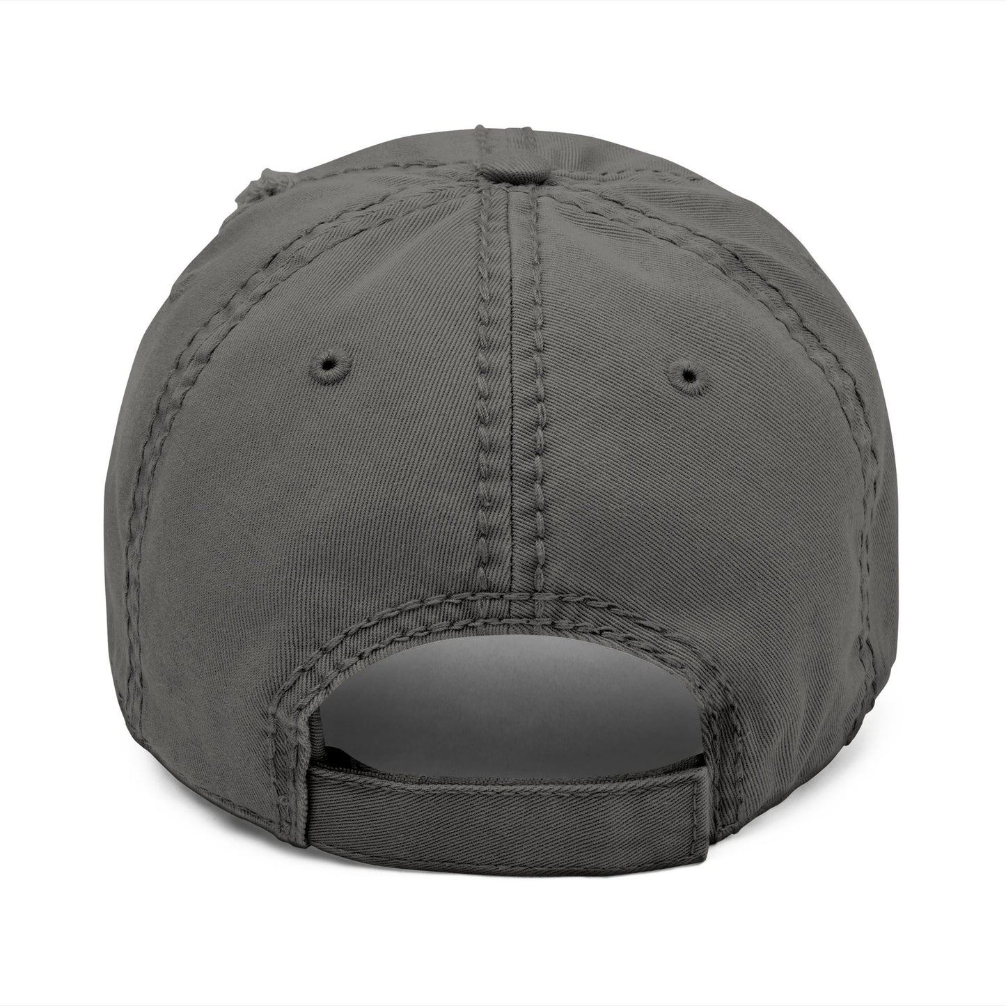 Distressed Dad Hat with Ruse Clues Embroidery | Casual Style Cap for Outdoor Adventures, Gifts for Dads, Unisex Fashion, Great for Summer BBQs