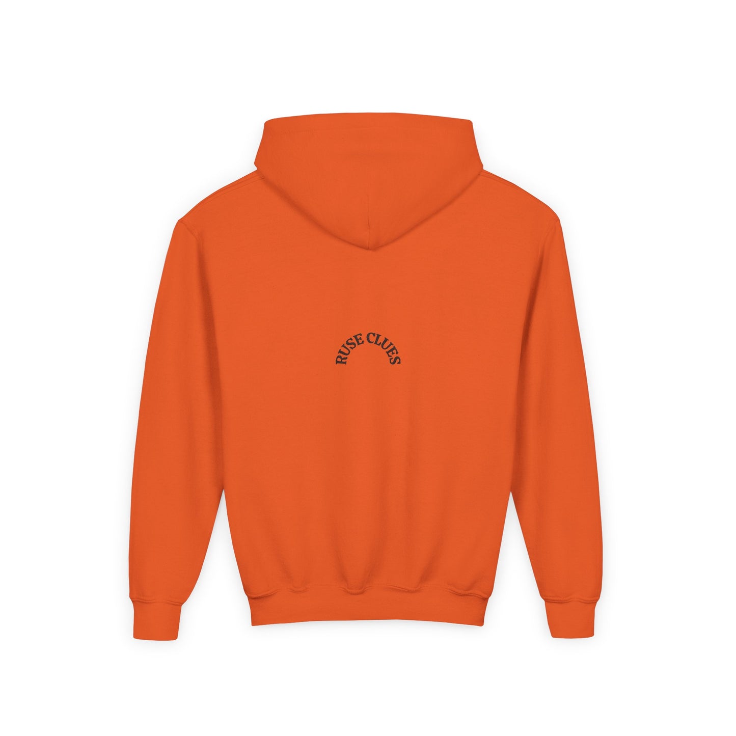 Youth Heavy Blend Hooded Ruse Clues Sweatshirt - Comfortable, Cozy, Ideal for Lazy Days, Perfect for Fall and Winter, Great Gift for Teens, Casual Wear