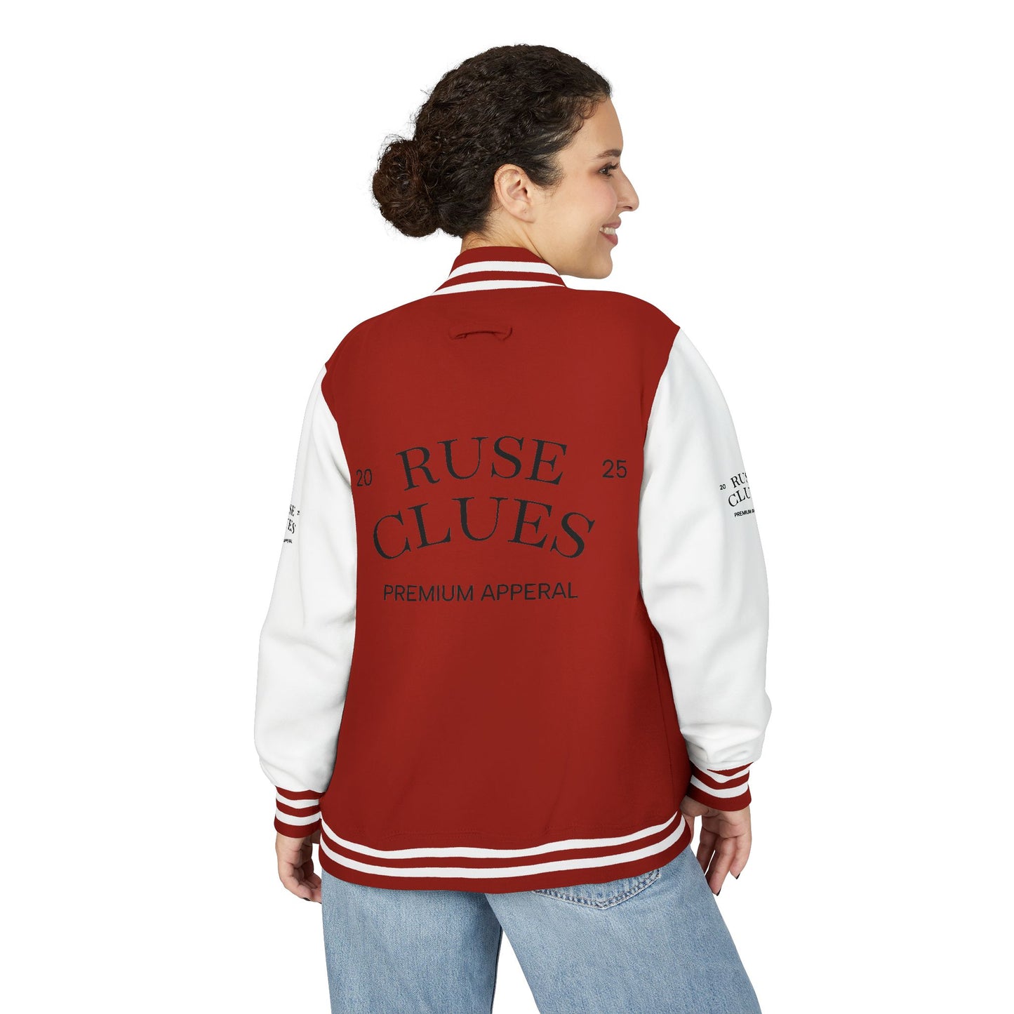 Unisex Heavyweight Ruse Clues Letterman Jacket, Vintage Style Varsity Jacket, Customizable College Jacket, Trendy Sportswear, Perfect Gift for [...]