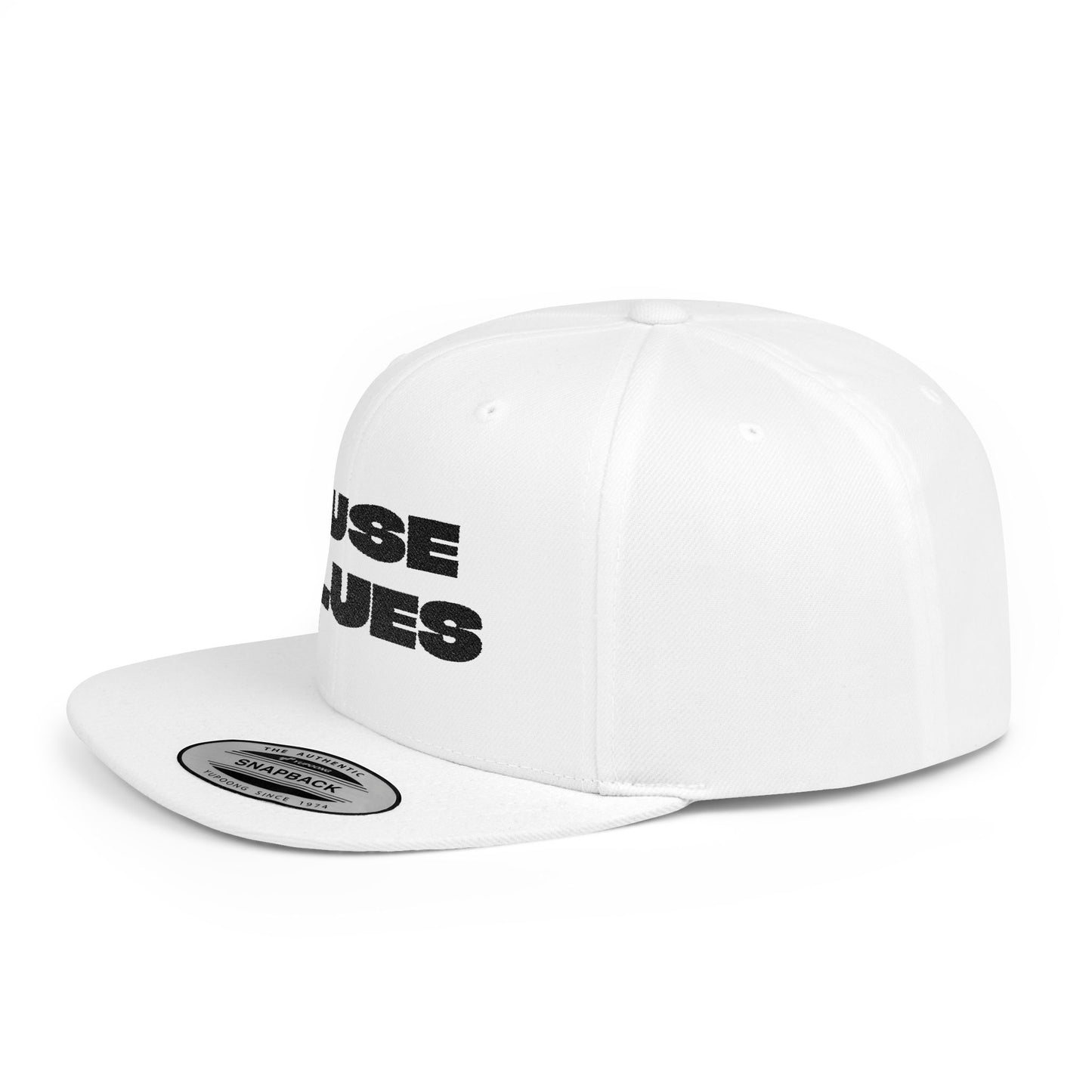Stylish Flat Bill Snapback Ruse Clues Hat, Trendy Baseball Cap, Urban Streetwear Accessory, Perfect Gift for Men & Women