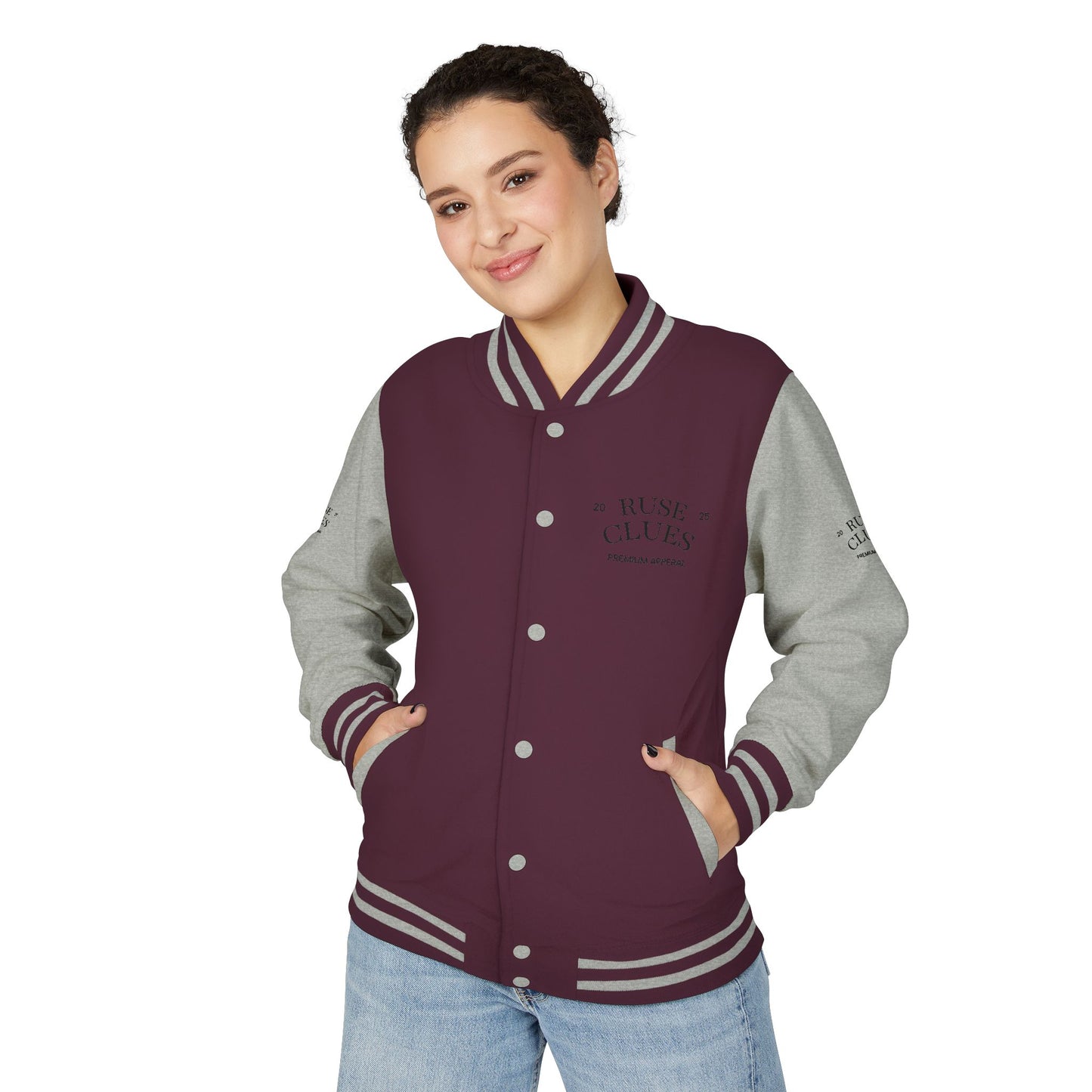 Unisex Heavyweight Ruse Clues Letterman Jacket, Vintage Style Varsity Jacket, Customizable College Jacket, Trendy Sportswear, Perfect Gift for [...]