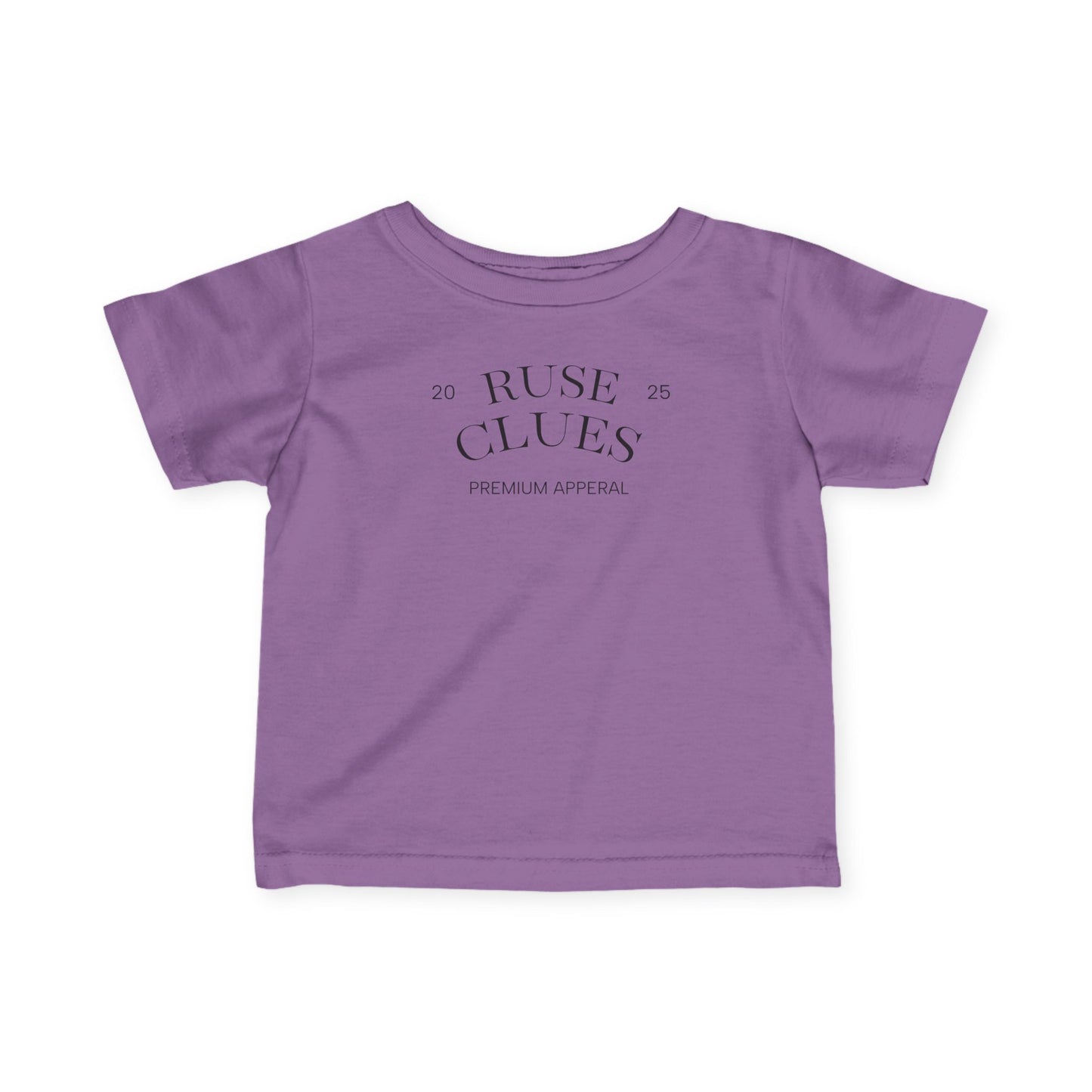 Infant Fine Jersey Tee - Ruse Clues, Cute Baby Shirt, Toddler Outfit, Gift for New Parents, Baby Shower Essential, Toddler Clothing
