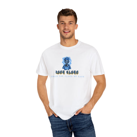 Garment-Dyed Ruse Clues T-Shirt - Unisex Graphic Shirt, Casual Wear, Gift for Friends, Street Fashion, Beach Day