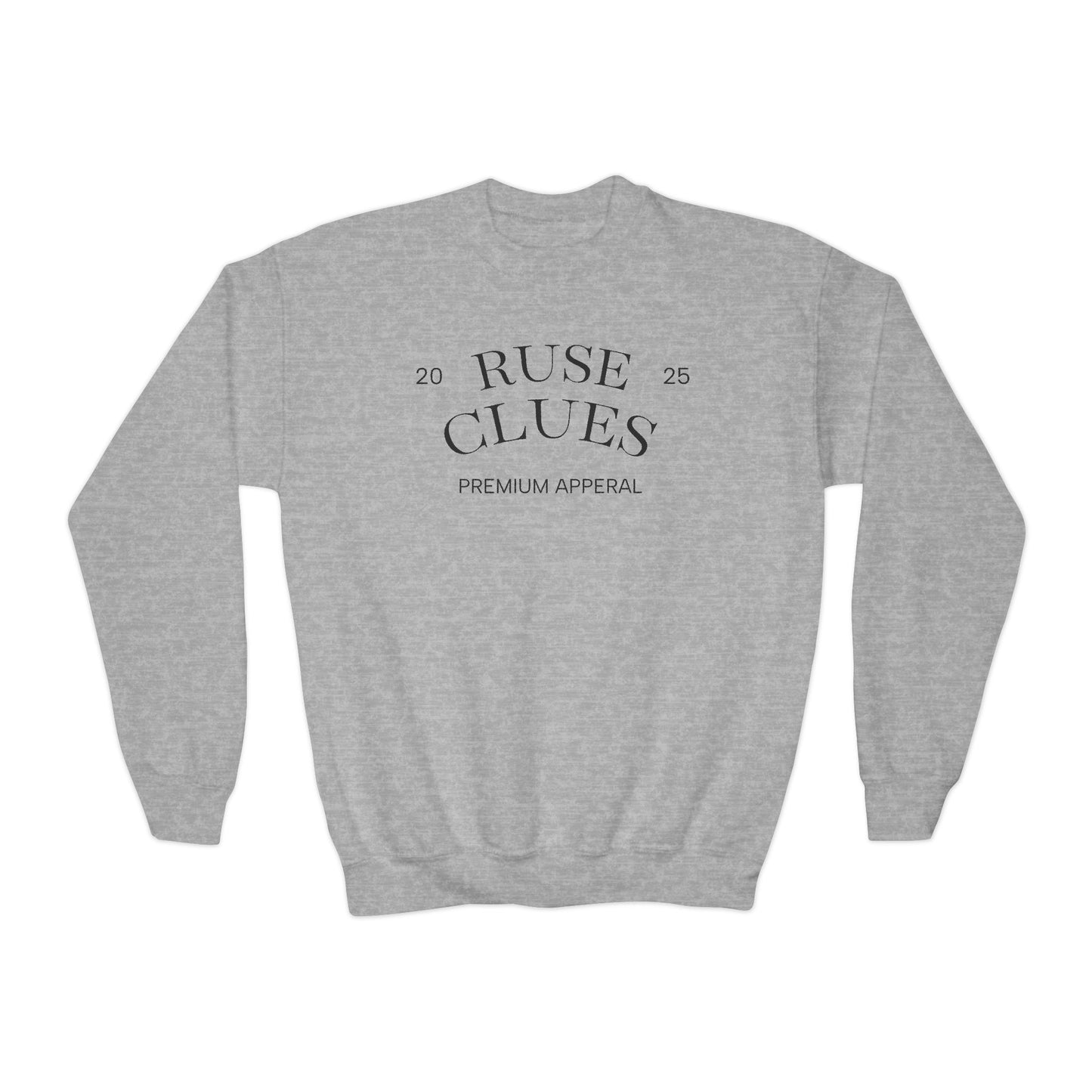 Youth Crewneck Ruse Clues Sweatshirt