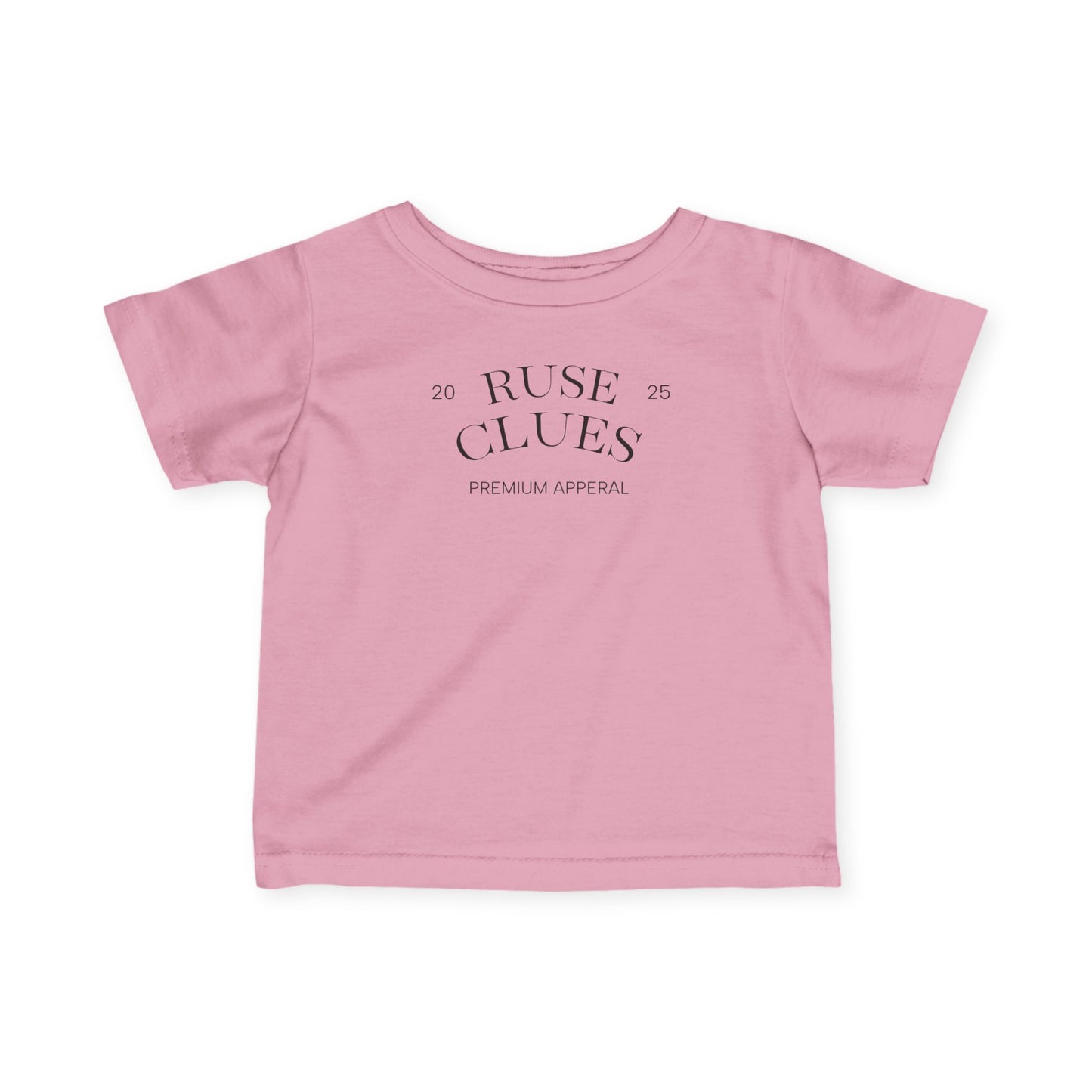 Infant Fine Jersey Tee - Ruse Clues, Cute Baby Shirt, Toddler Outfit, Gift for New Parents, Baby Shower Essential, Toddler Clothing