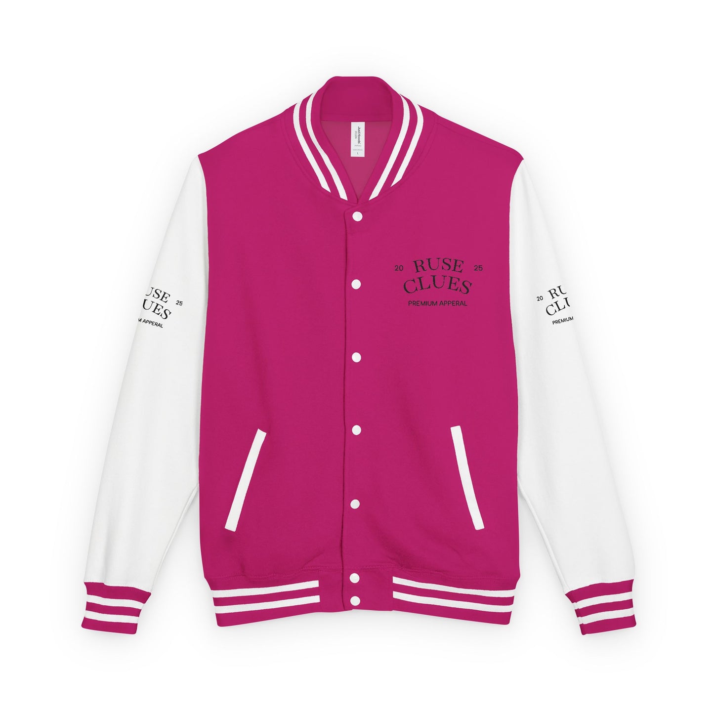 Unisex Heavyweight Ruse Clues Letterman Jacket, Vintage Style Varsity Jacket, Customizable College Jacket, Trendy Sportswear, Perfect Gift for [...]