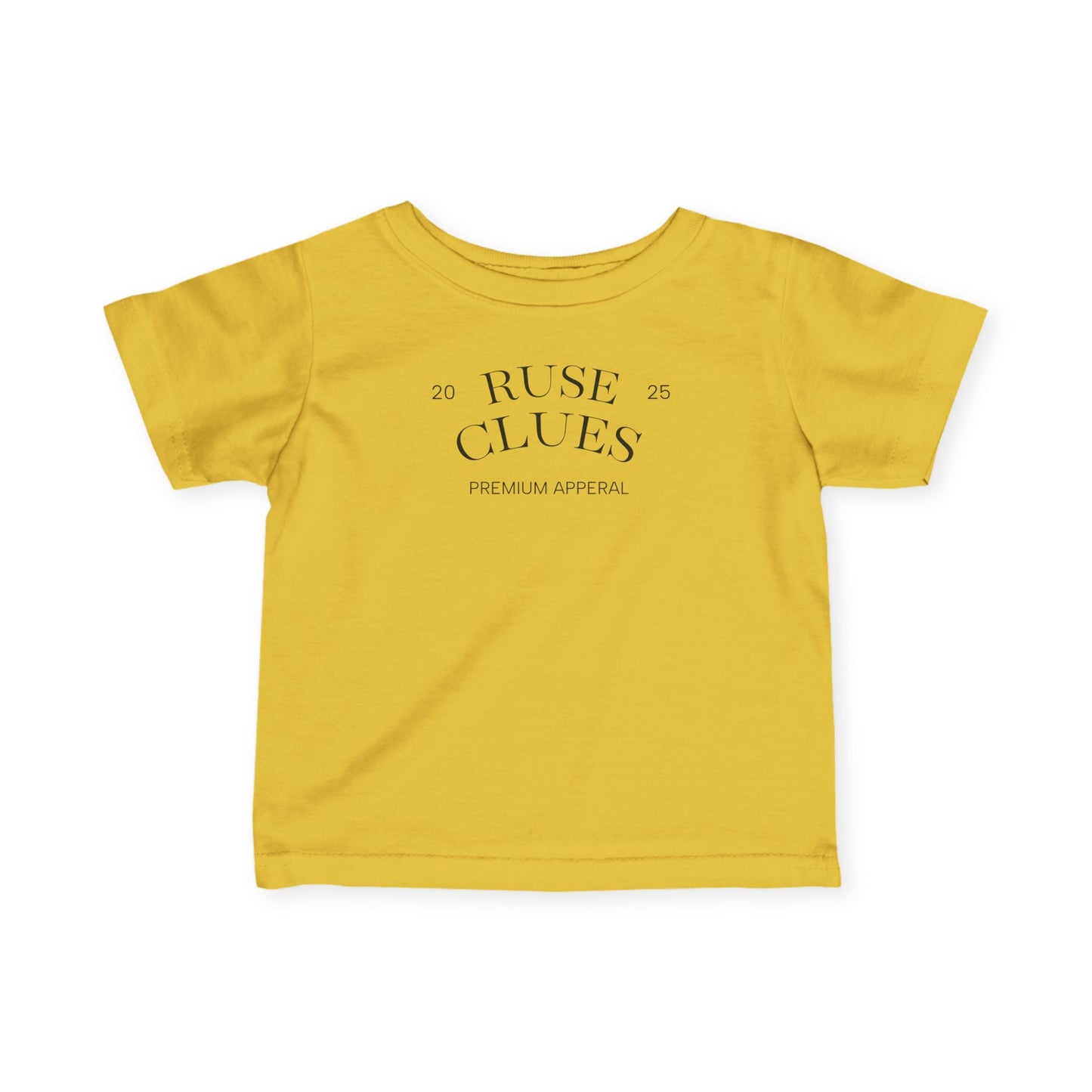 Infant Fine Jersey Tee - Ruse Clues, Cute Baby Shirt, Toddler Outfit, Gift for New Parents, Baby Shower Essential, Toddler Clothing