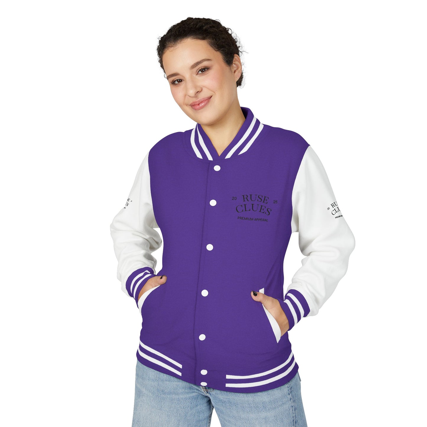 Unisex Heavyweight Ruse Clues Letterman Jacket, Vintage Style Varsity Jacket, Customizable College Jacket, Trendy Sportswear, Perfect Gift for [...]