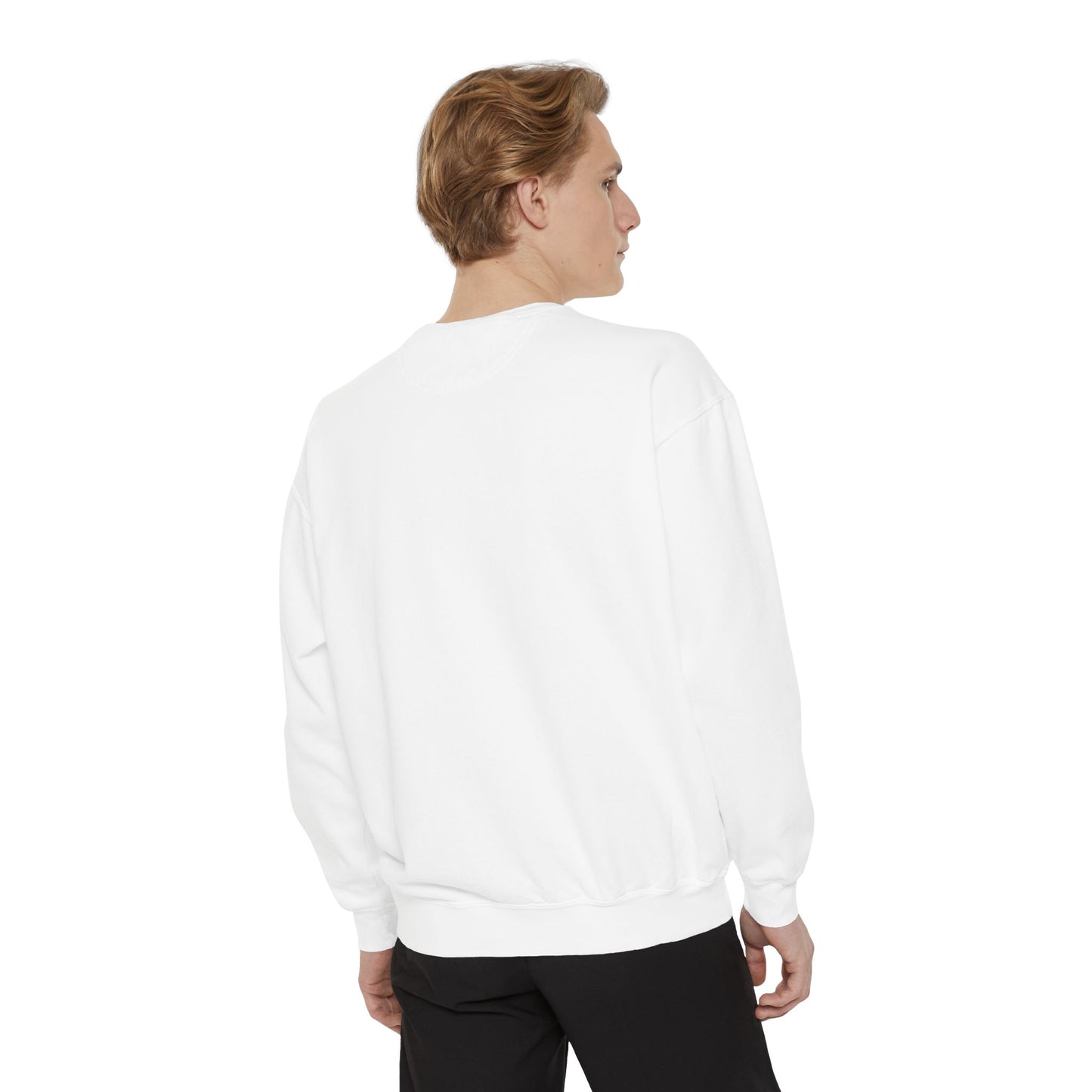 Unisex Garment-Dyed Ruse Clues Sweatshirt - Cozy, Trendy, Perfect for Everyday Wear, Gift for Friends and Family, Great for Fall and Winter