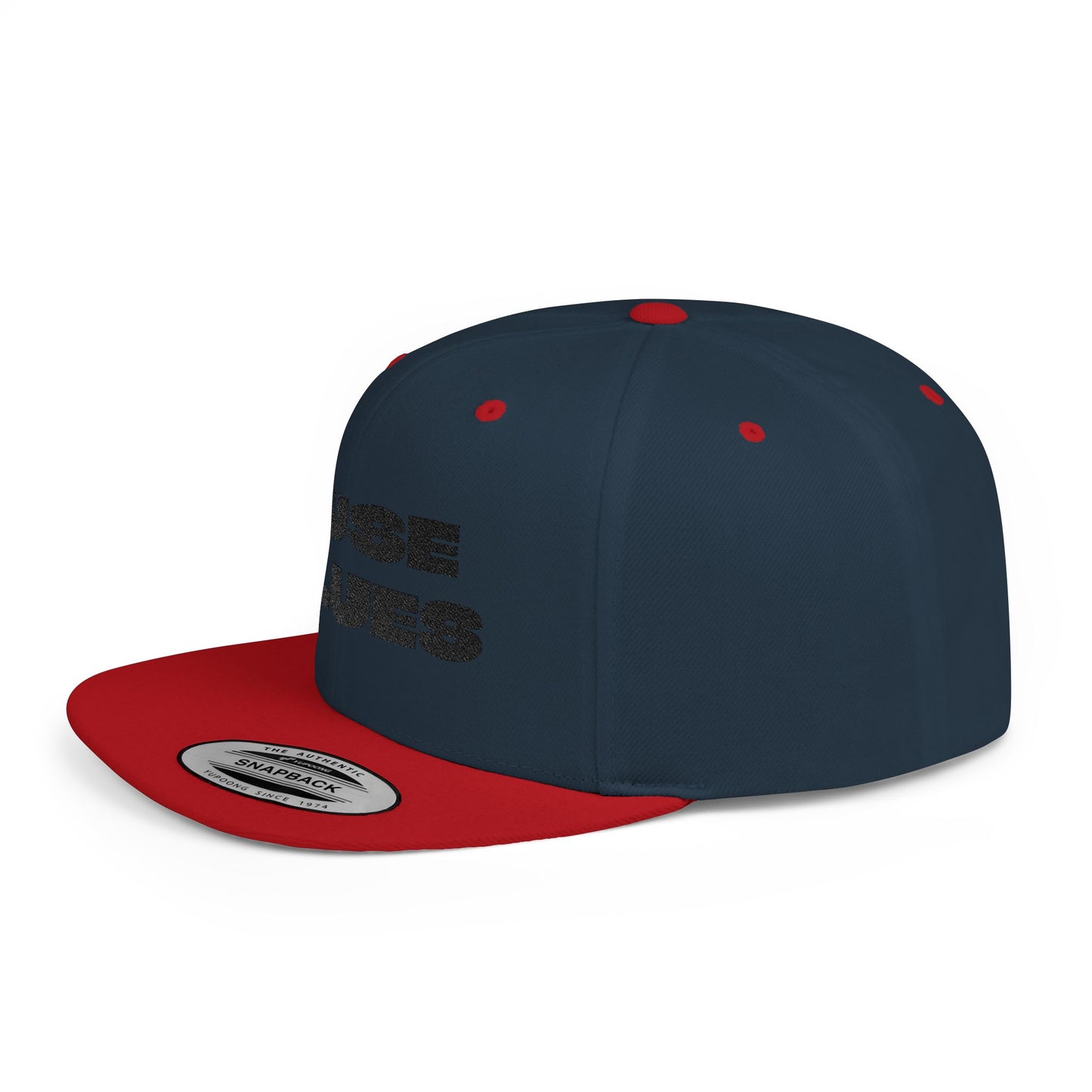 Stylish Flat Bill Snapback Ruse Clues Hat, Trendy Baseball Cap, Urban Streetwear Accessory, Perfect Gift for Men & Women