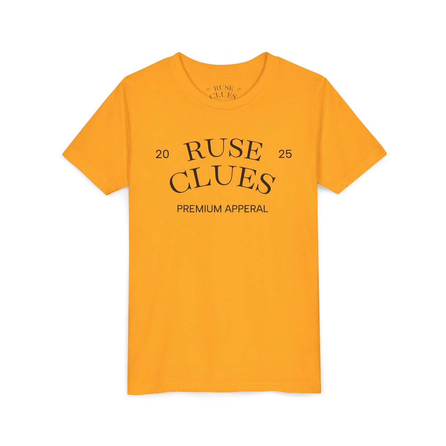Youth Short Sleeve Ruse Clues Tee, Fun Graphic Tee, Kids Casual T-Shirt, Gift for Teens, Back to School Apparel, Summer Wear