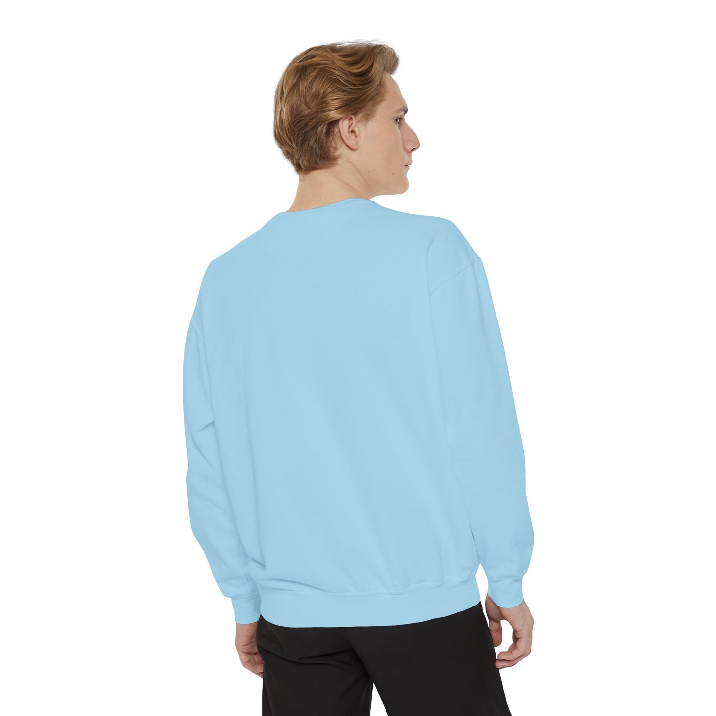 Unisex Garment-Dyed Ruse Clues Sweatshirt - Cozy, Trendy, Perfect for Everyday Wear, Gift for Friends and Family, Great for Fall and Winter