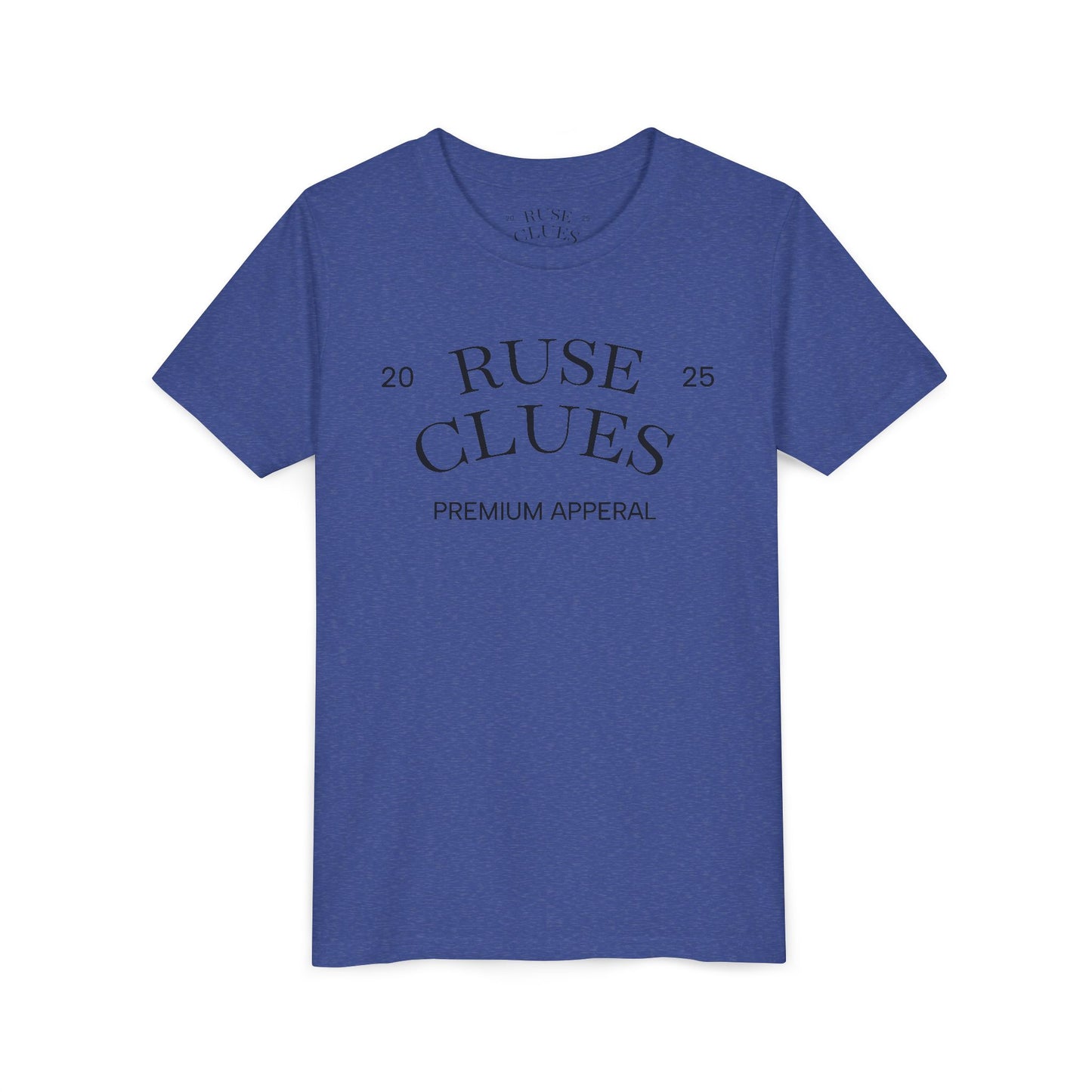 Youth Short Sleeve Ruse Clues Tee, Fun Graphic Tee, Kids Casual T-Shirt, Gift for Teens, Back to School Apparel, Summer Wear