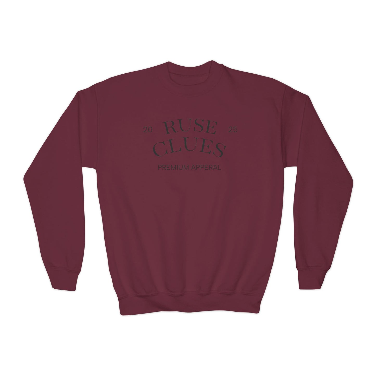 Youth Crewneck Ruse Clues Sweatshirt