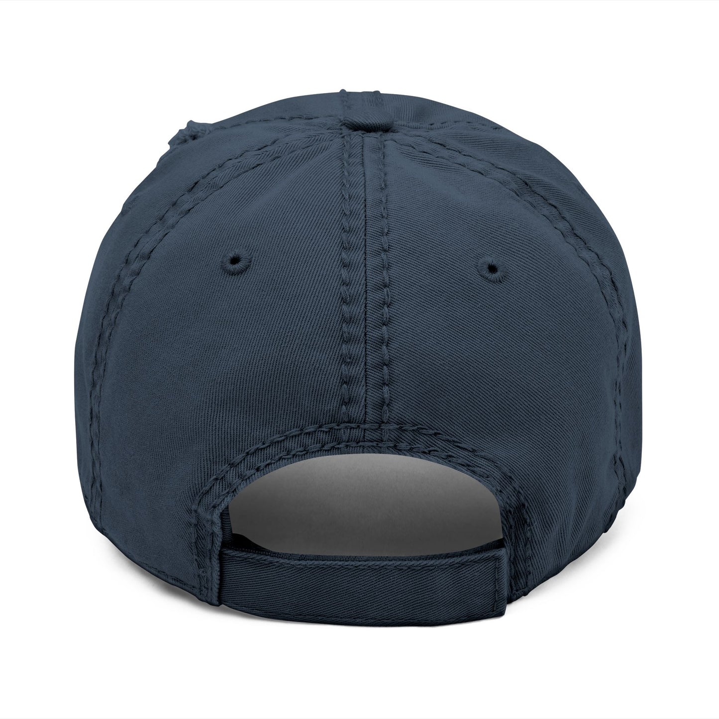 Distressed Dad Hat with Ruse Clues Embroidery | Casual Style Cap for Outdoor Adventures, Gifts for Dads, Unisex Fashion, Great for Summer BBQs