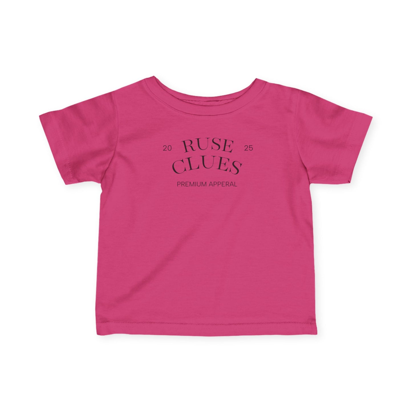 Infant Fine Jersey Tee - Ruse Clues, Cute Baby Shirt, Toddler Outfit, Gift for New Parents, Baby Shower Essential, Toddler Clothing